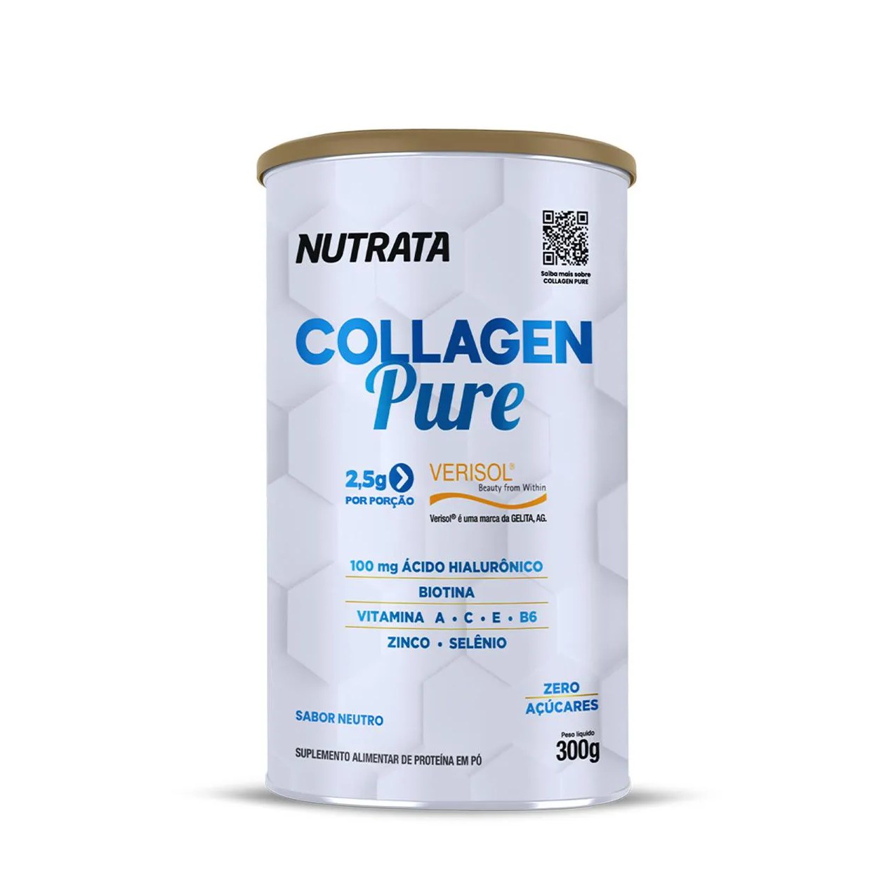 Polivitamínico Nutrata Collagen Pure 300g