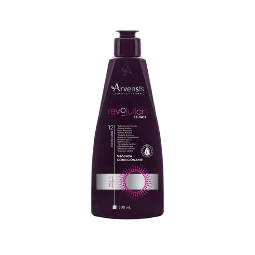 Máscara Condicionante Revolution Bb Hair 300Ml - Arvensis