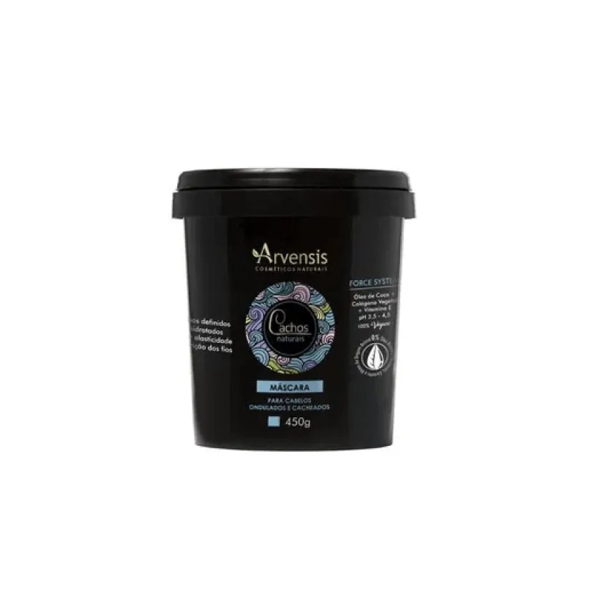 Máscara Cachos Ondulados e Cacheados 450G - Arvensis