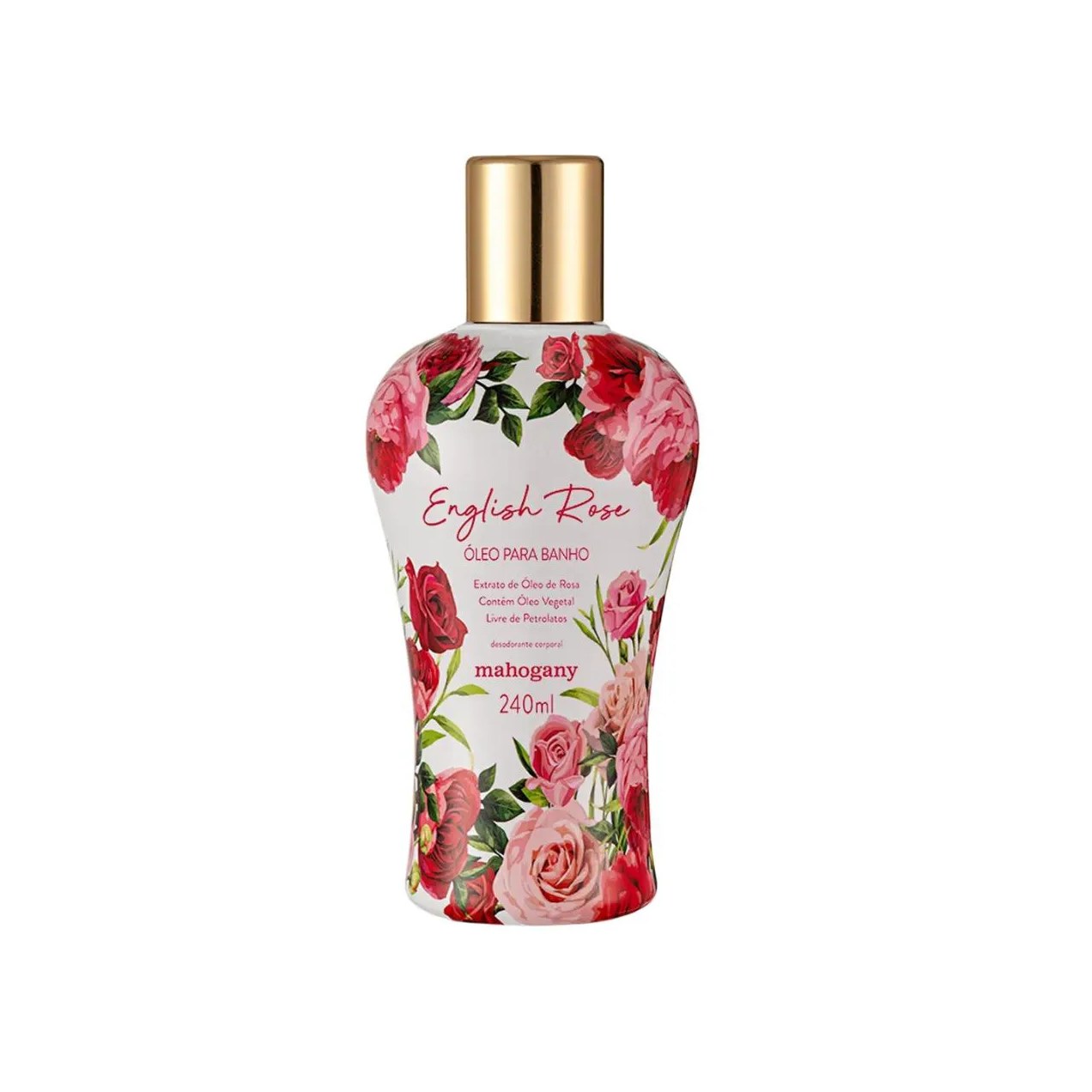 Mahogany English Rose - Óleo para Banho 240ml