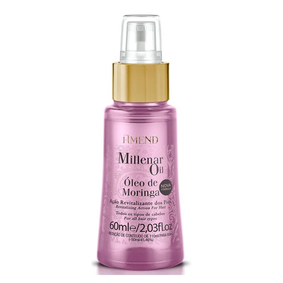 Óleo de Moringa Propriedades Revitalizantes Millenar Oil 60ml - Amend