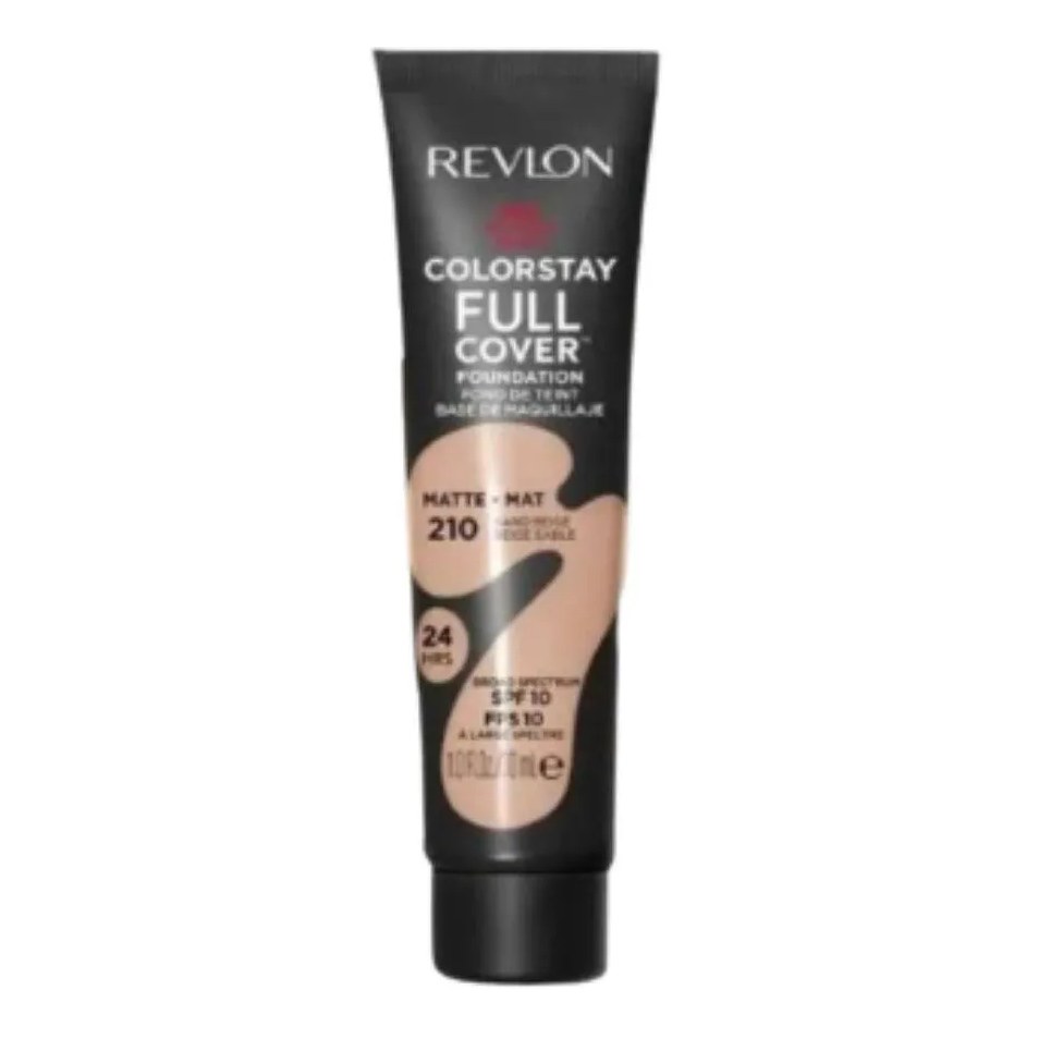 BASE LíQUIDA COLORSTAY FULL COVER MATTE NATURAL OCHRE 175 30ML - REVLON