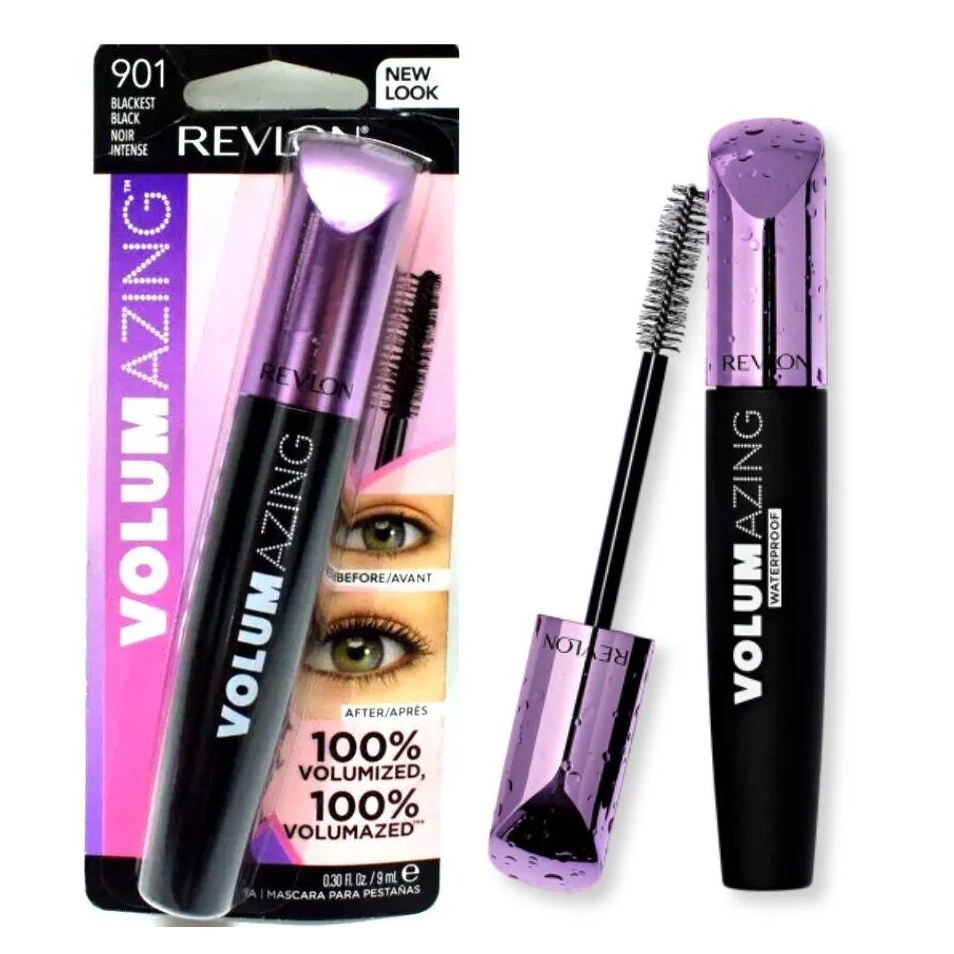Máscara de Cílios Volumazing Blackest Black Nº 901 9ml - Revlon