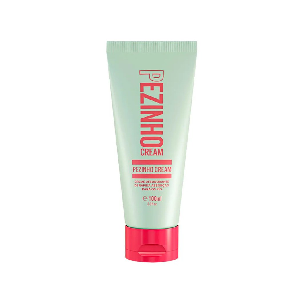 Creme Desodorante Para Os Pés Beleza Brasileira Pezinho Cream 100ml