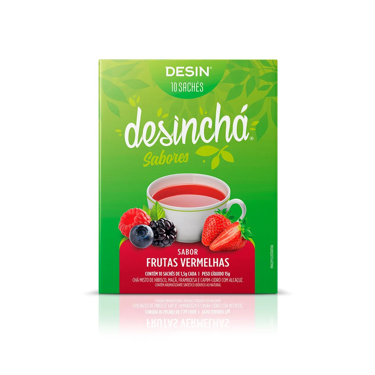 Desinchá Frutas Vermelhas 10 Sachês