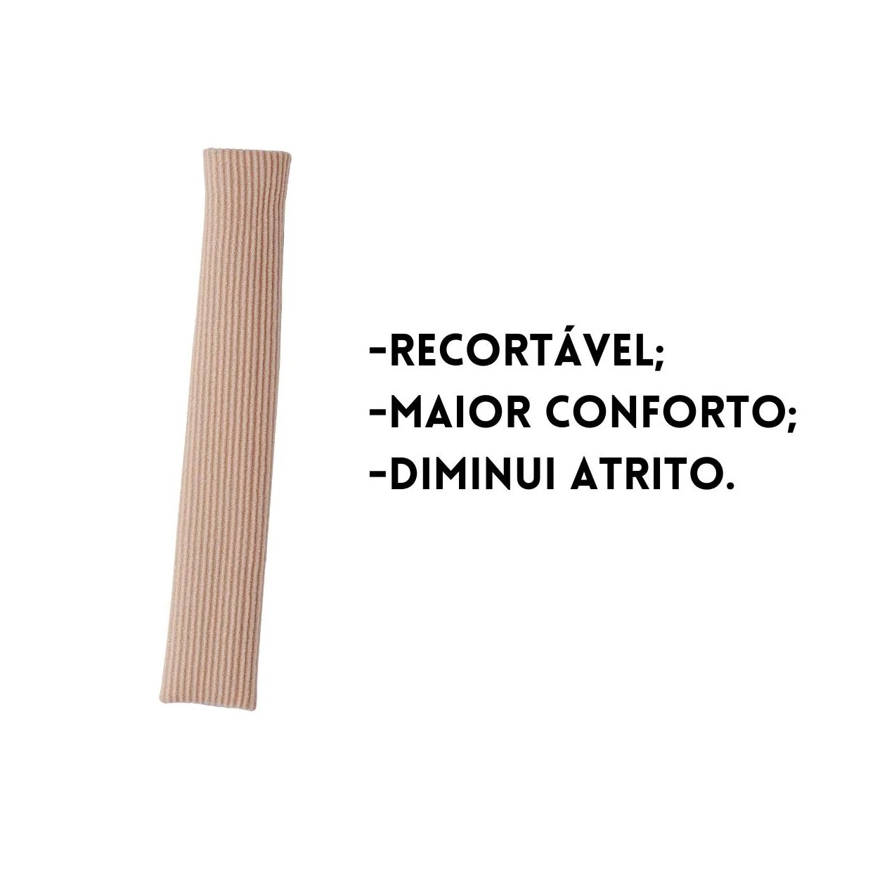 Tubo Recortável para Calos Malha Revestido com Gel - Hidrolight G