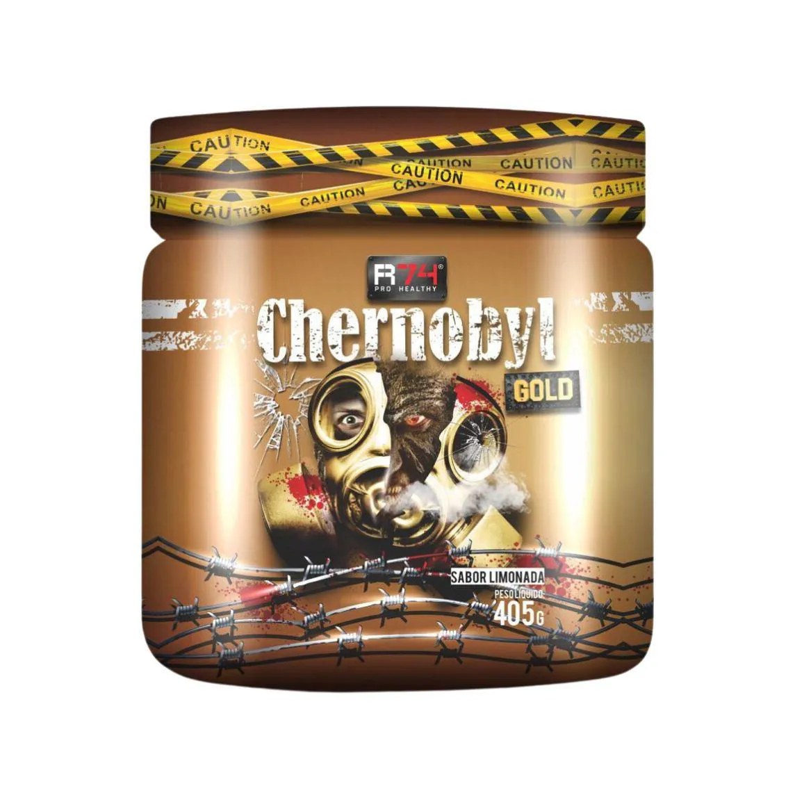 Chernobyl Gold Pré-treino 405g - R74 Incolor Limonada