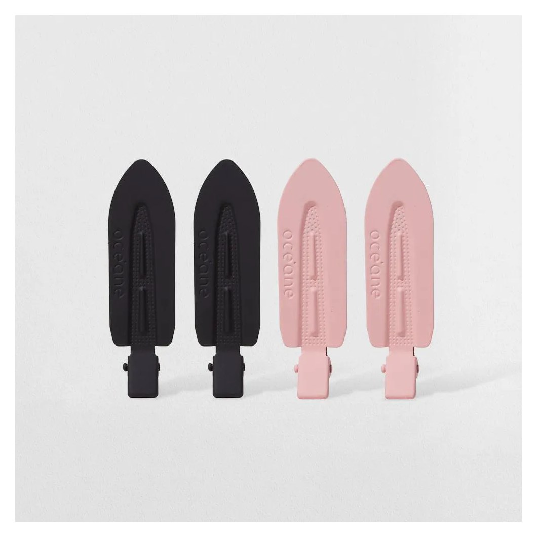 Kit Presilha de Cabelo Preta e Rosa Océane Edition (2 Produtos)