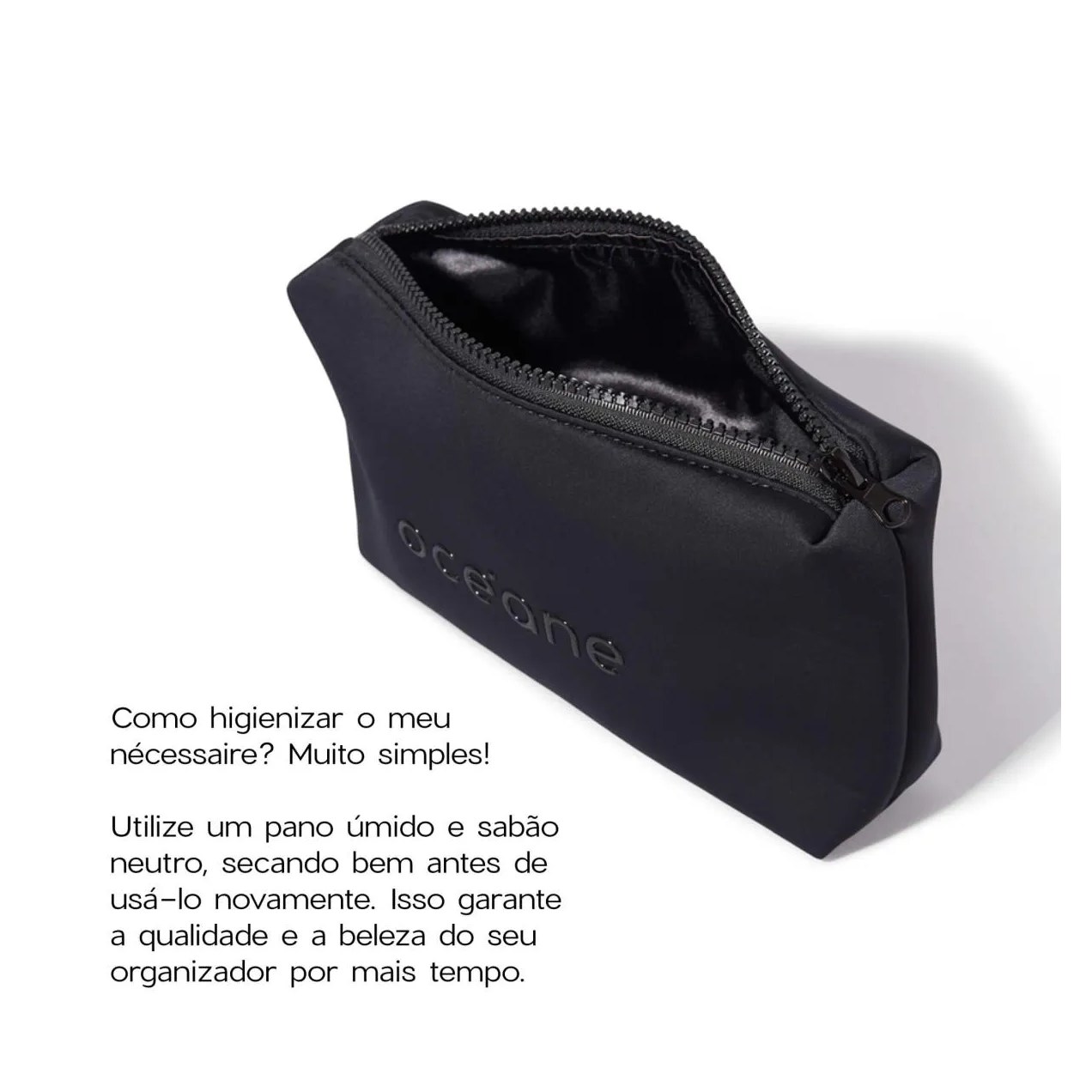 Kit Nécessaire Preto Daily Makeup + Nécessaire Preto Best Travel (2 Produtos)