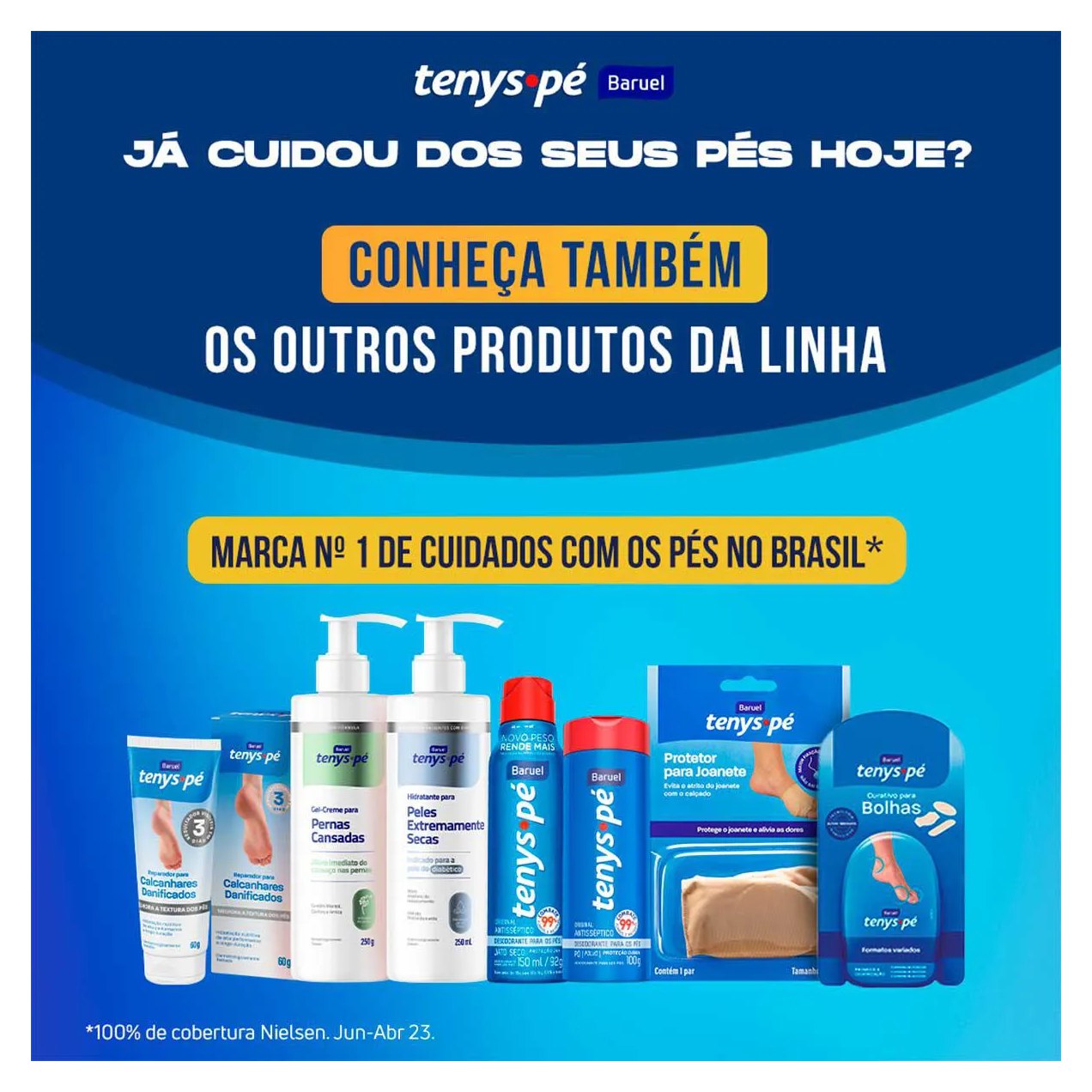 Curativo para Bolhas Tenys Pé Calcanhar com 6 unidades