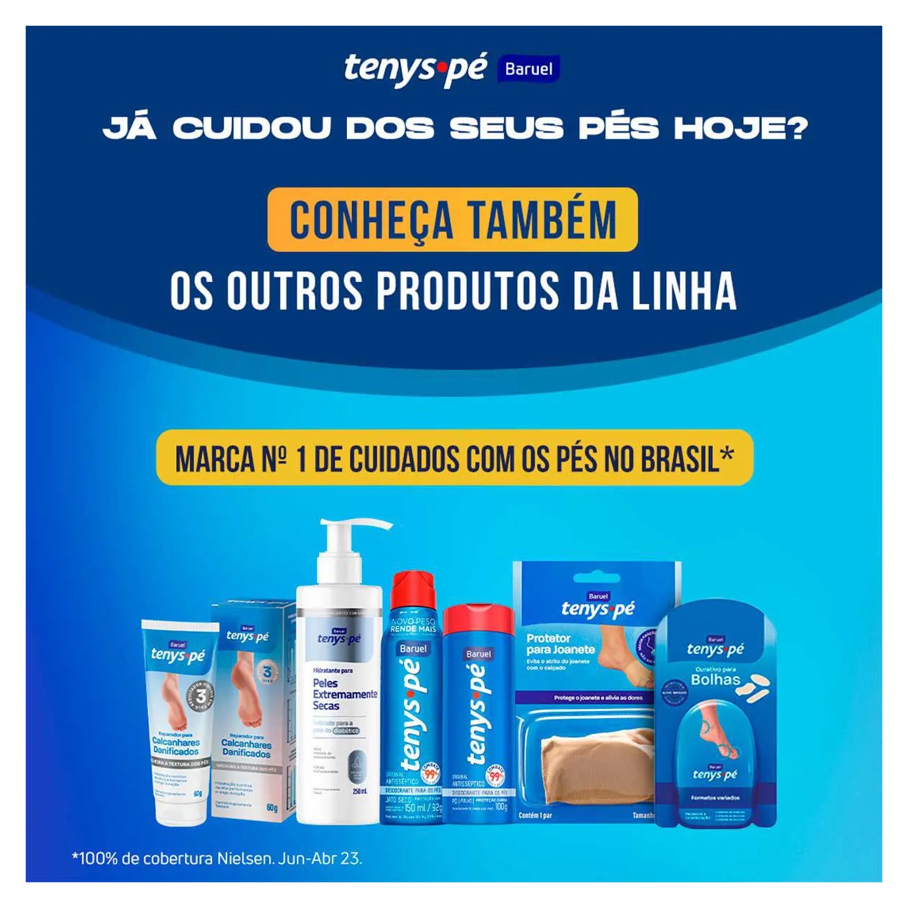 Emulsão Enegizante para Pernas Cansadas Tenys Pé Baruel com 250g