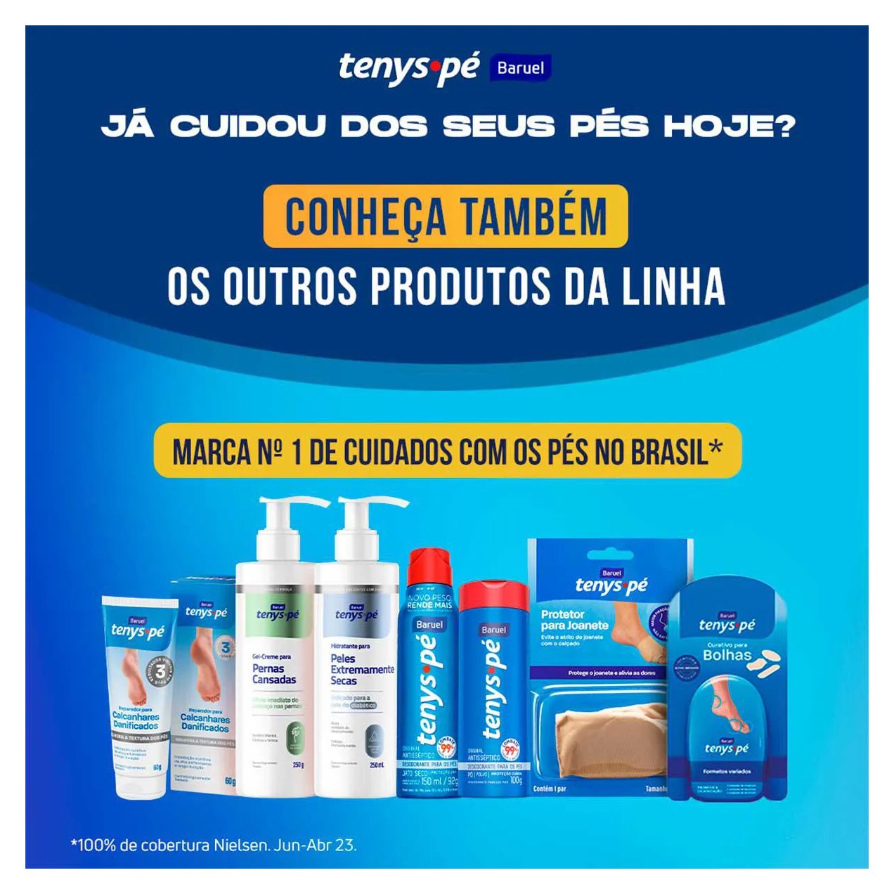 Placa Recortável para Calos e Bolhas Tenys Pé com 1 Unidade