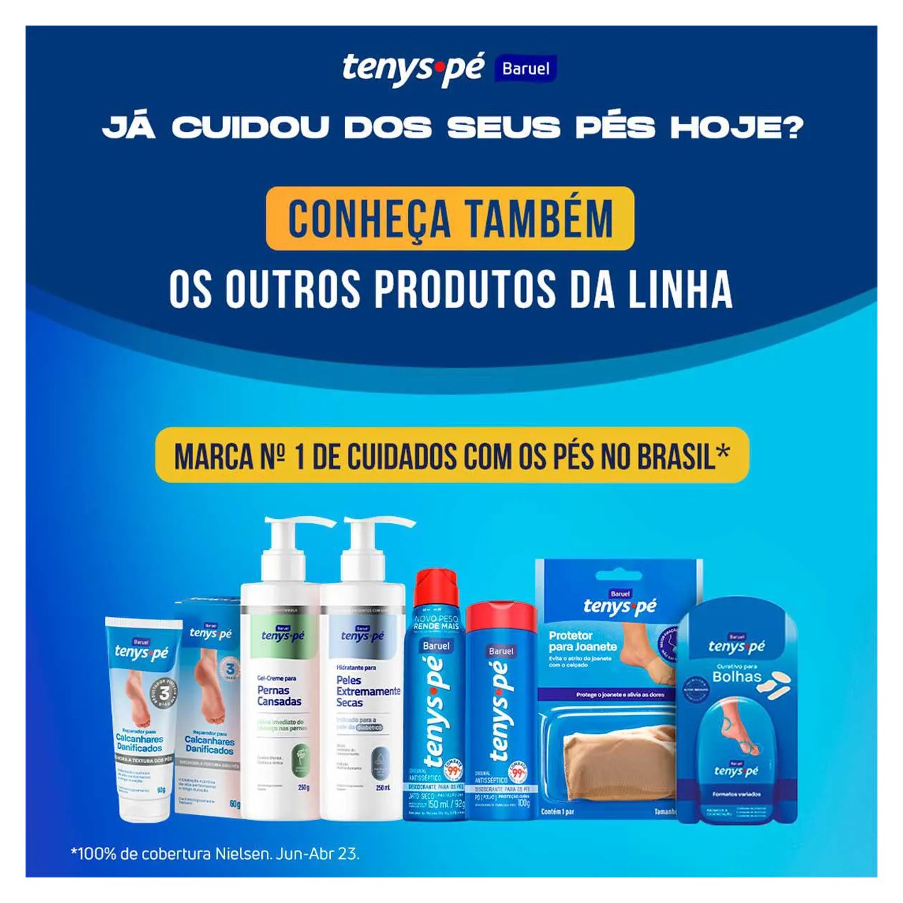 Tubo Recortável para Calos Tenys Pé Tamanho P/M com 1 Unidade