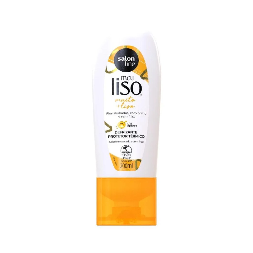 Defrizante Salon Line Meu Liso #maiz Liso Amido Milho 200ml