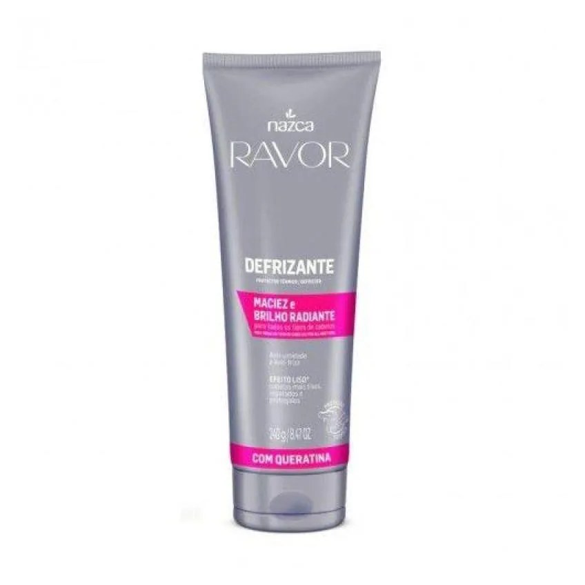 Defrizante Ravor Protetor Termico C/ Queratina 240g