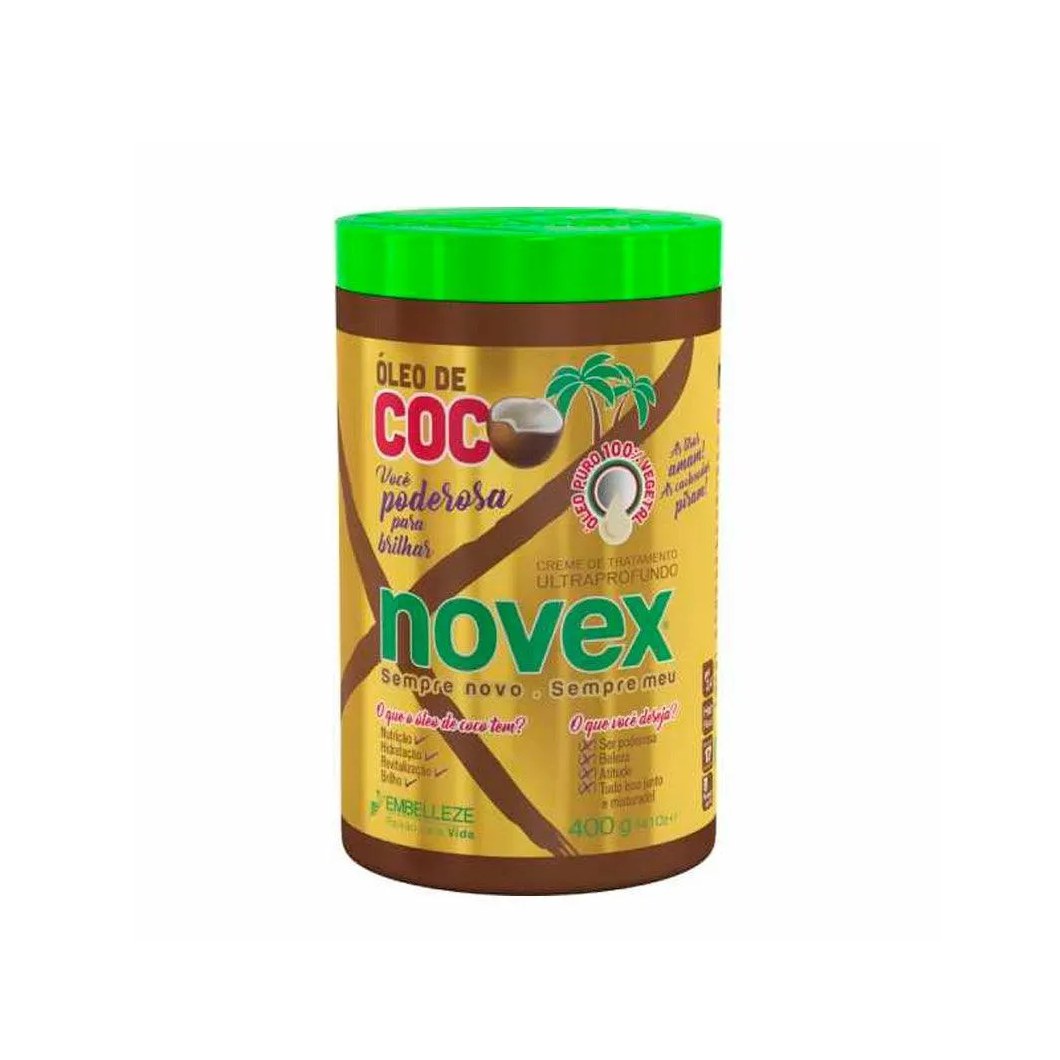 Máscara de Tratamento Novex Óleo de Coco 400g