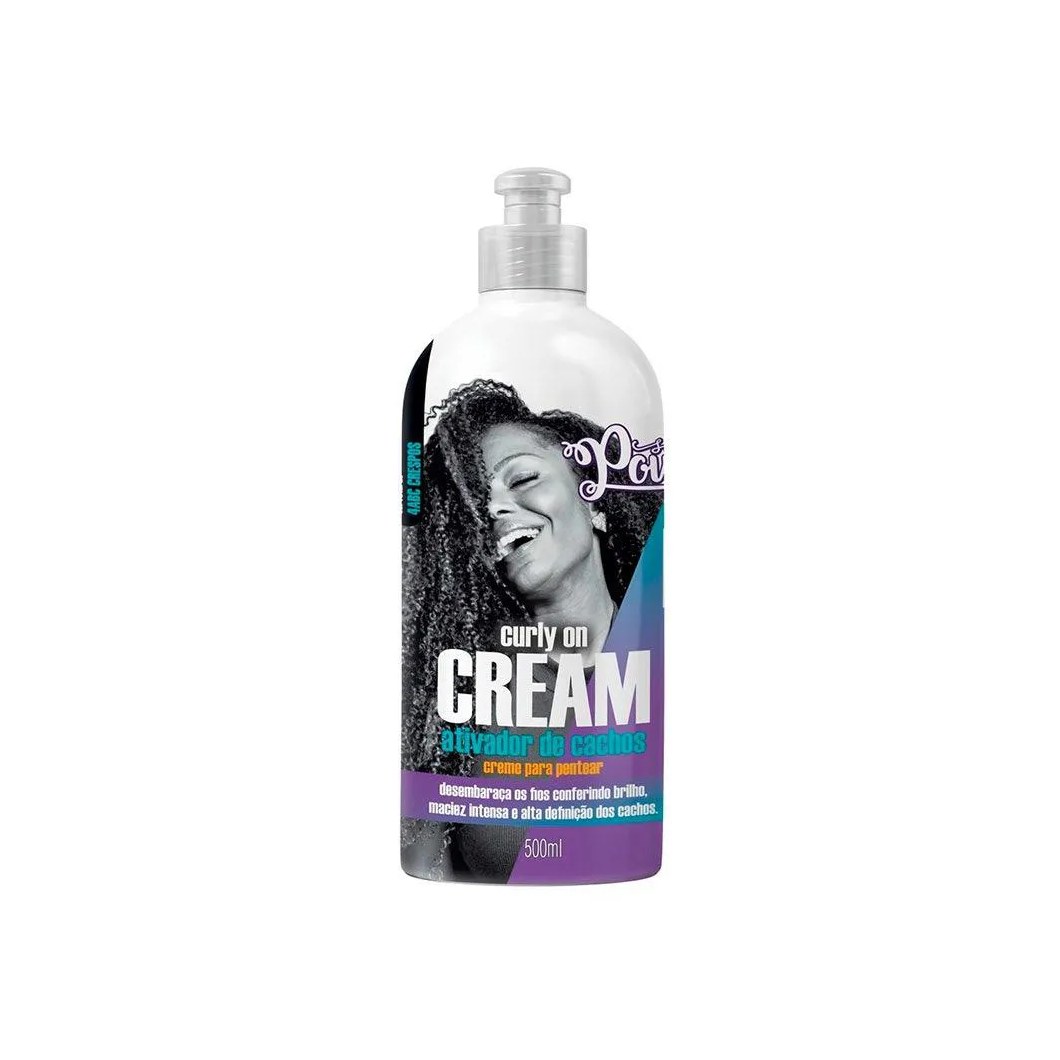 Creme para Pentear Soul Power Curly On Cream 500ml