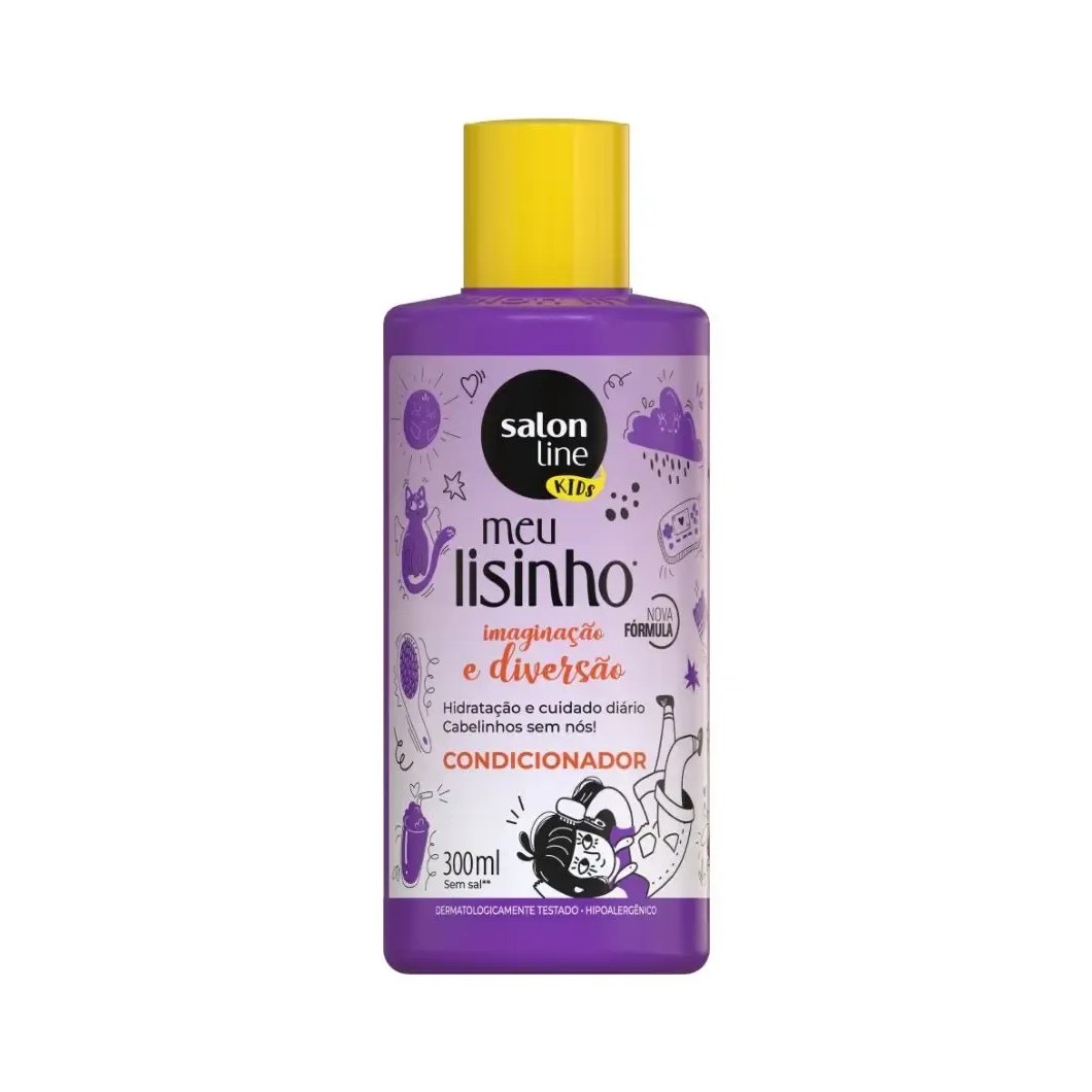 Condicionador Infantil Salon Line Meu Lisinho Kids 300ml