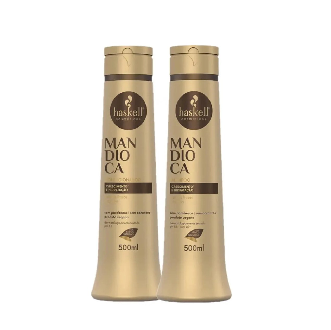 Kit Haskell Mandioca Duo 500ml (2 Produtos)