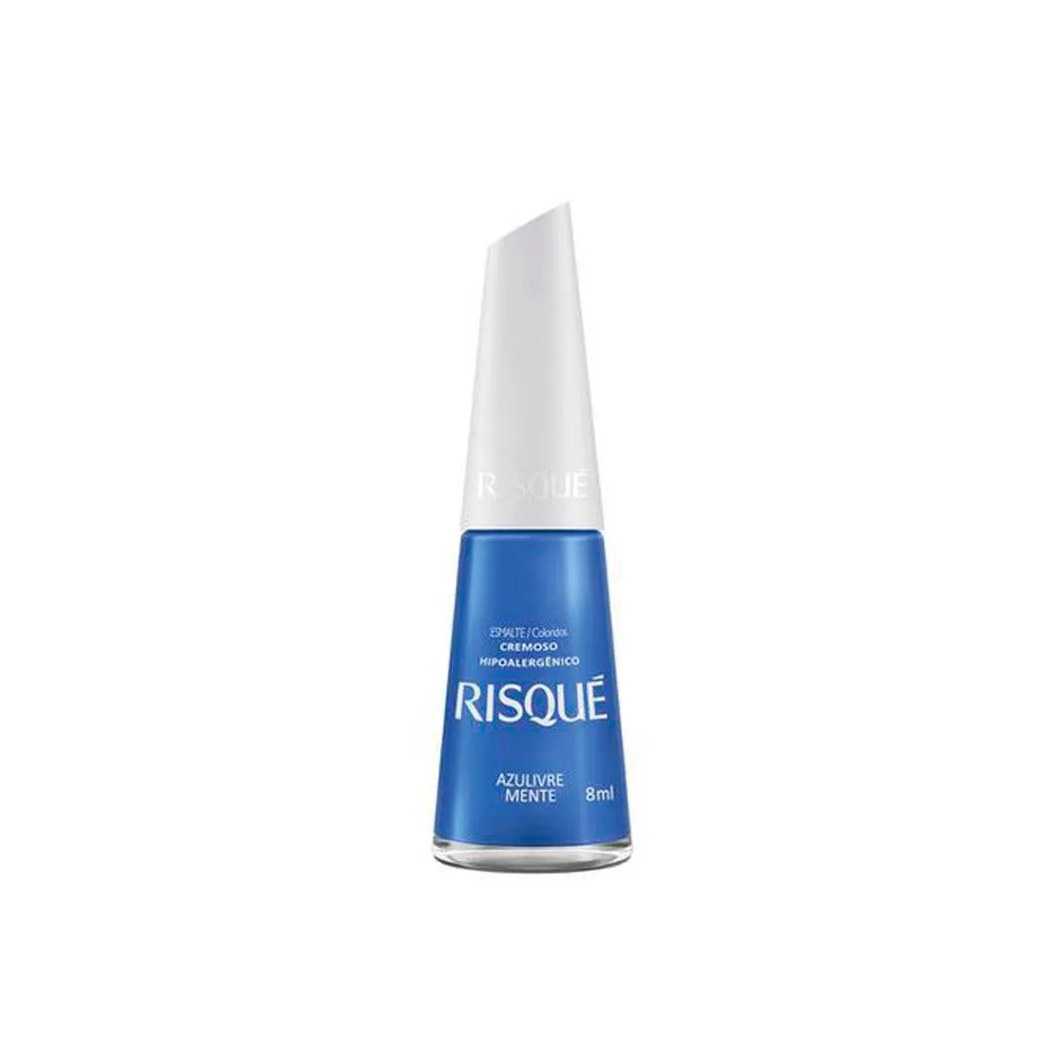 Esmalte Risque Cremoso Azulivre Mente