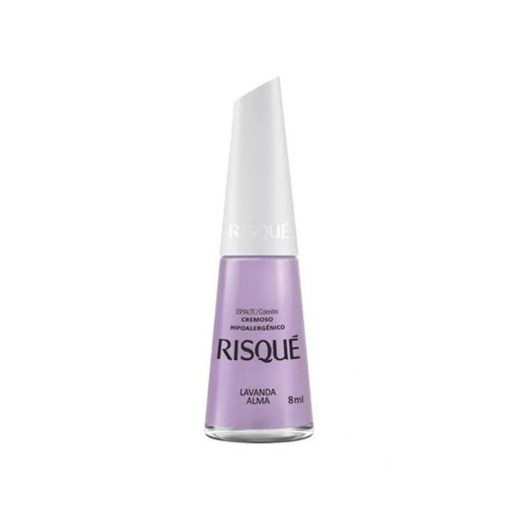 Esmalte Risque Cremoso Lavanda Alma