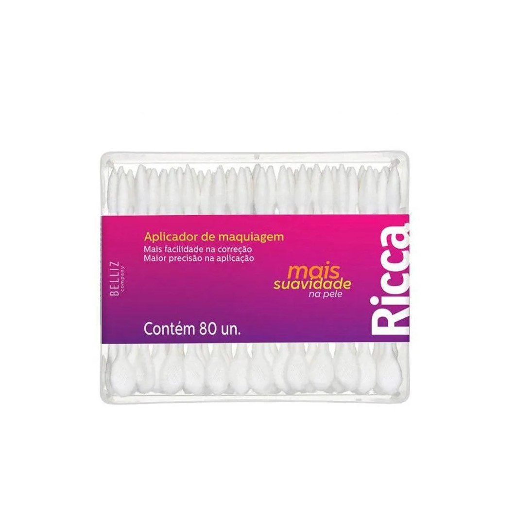 Pincel de Maquiagem Ricca C/80un 571