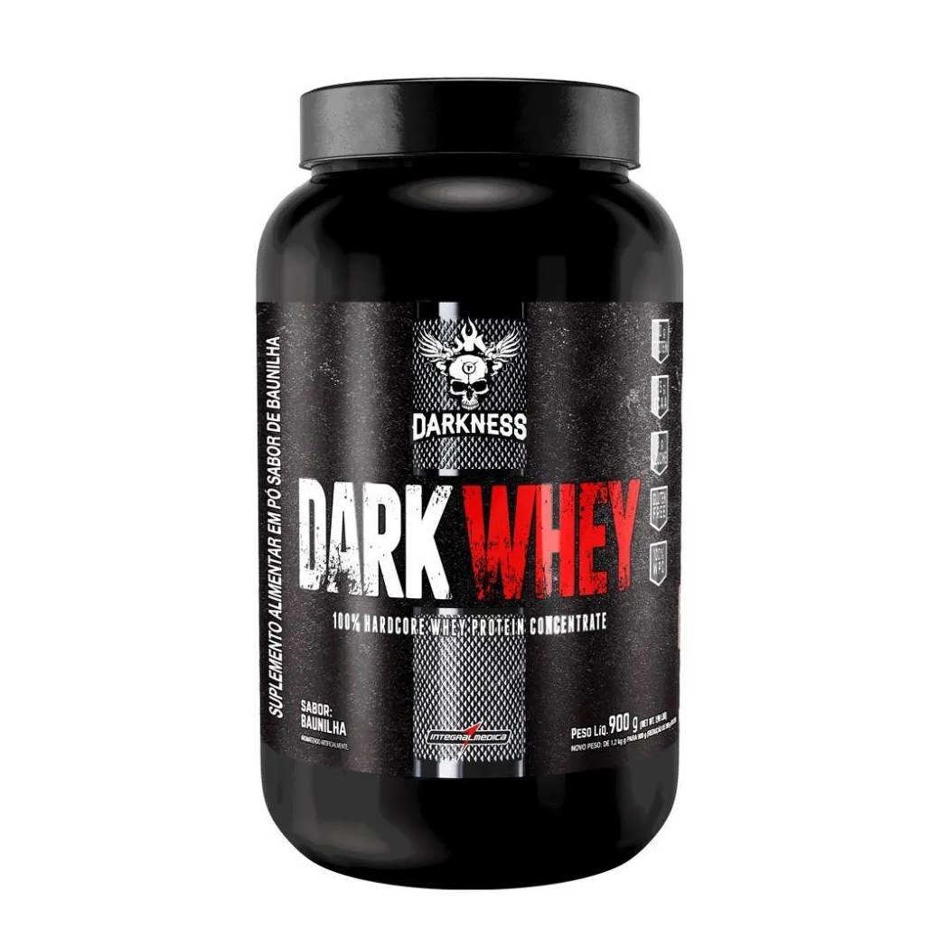 Whey Protein Darkness Dark Whey Baunilha 1,2kg