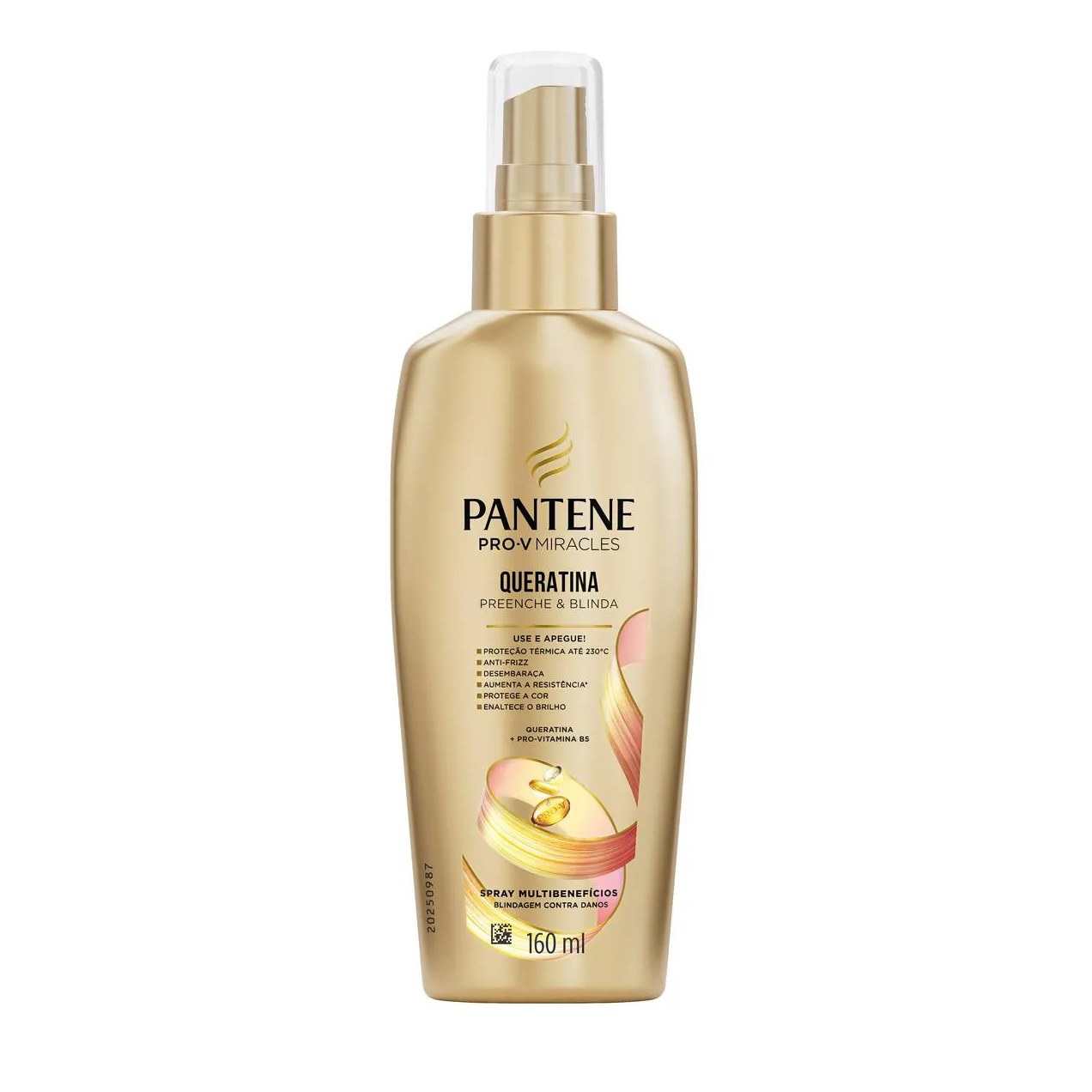 Spray Multibenefícios Pantene Miracles Queratina 160ml
