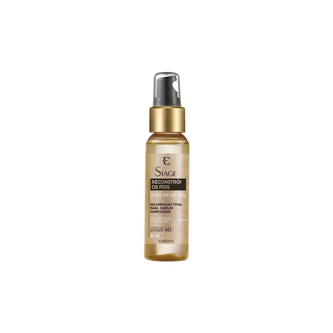 Eudora Siàge Reconstrói Os Fios Óleo de Argan Capilar 60ml