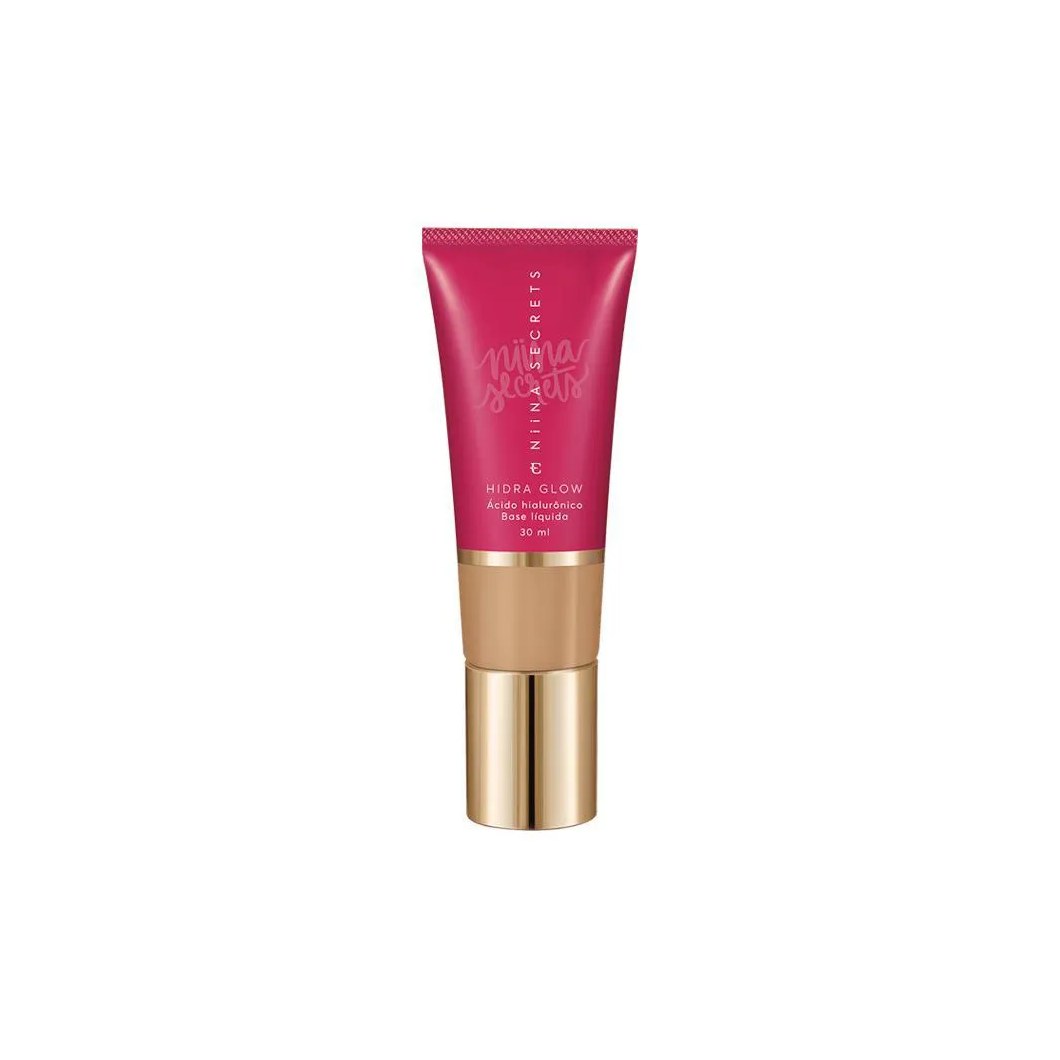 Eudora Niina Secrets Hidra Glow Base Líquida Natural 45 30ml