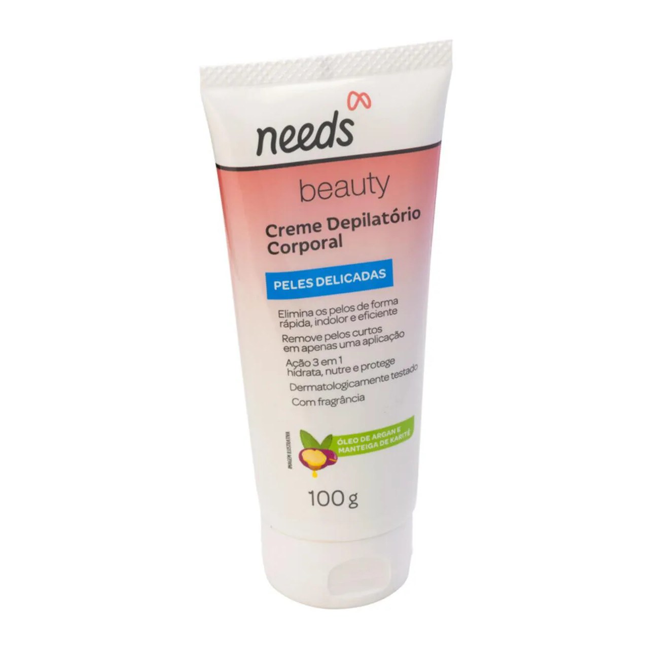Creme Depilatório Corporal Needs Beauty Pele Delicada 100g