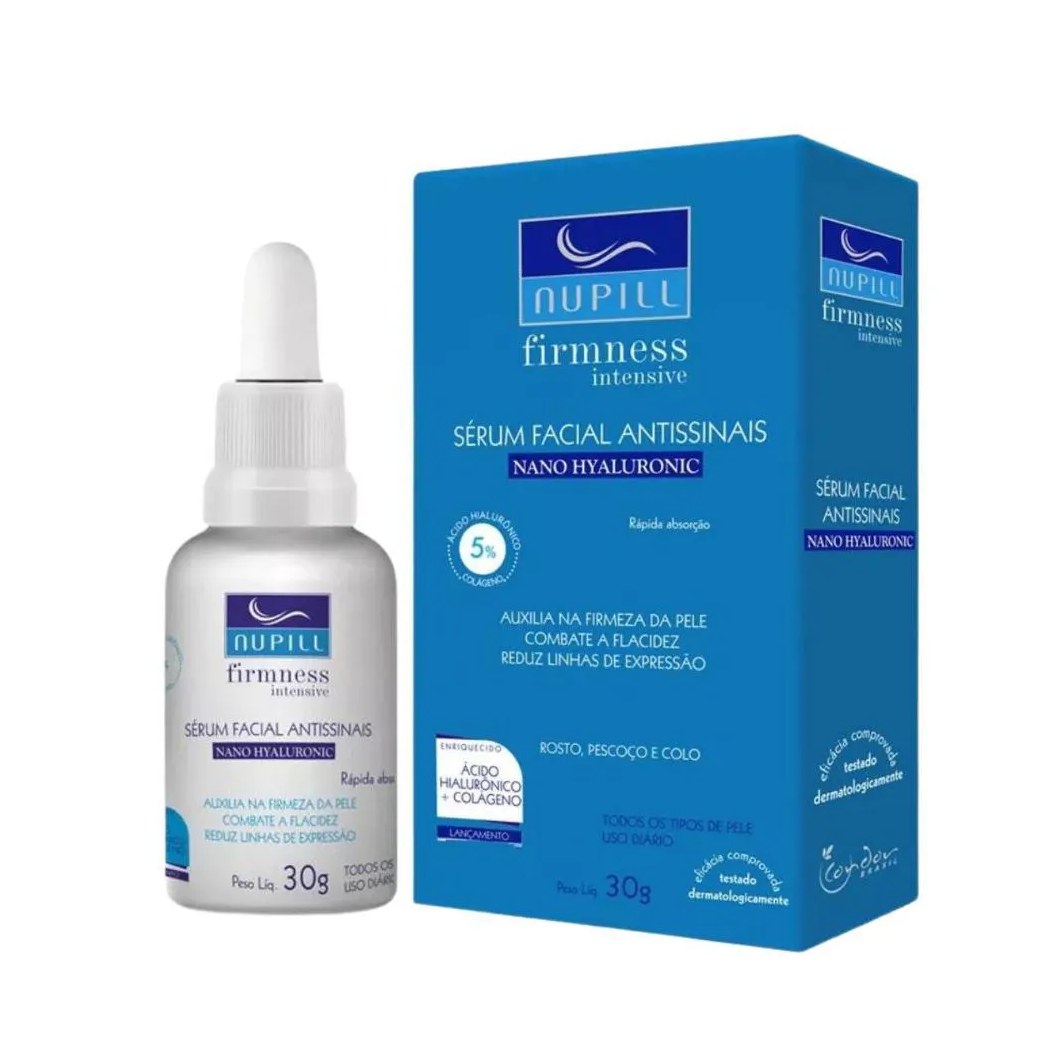 Sérum Facial Antissinais Nupill Firmness Intensive Nano Hyaluronic 30g