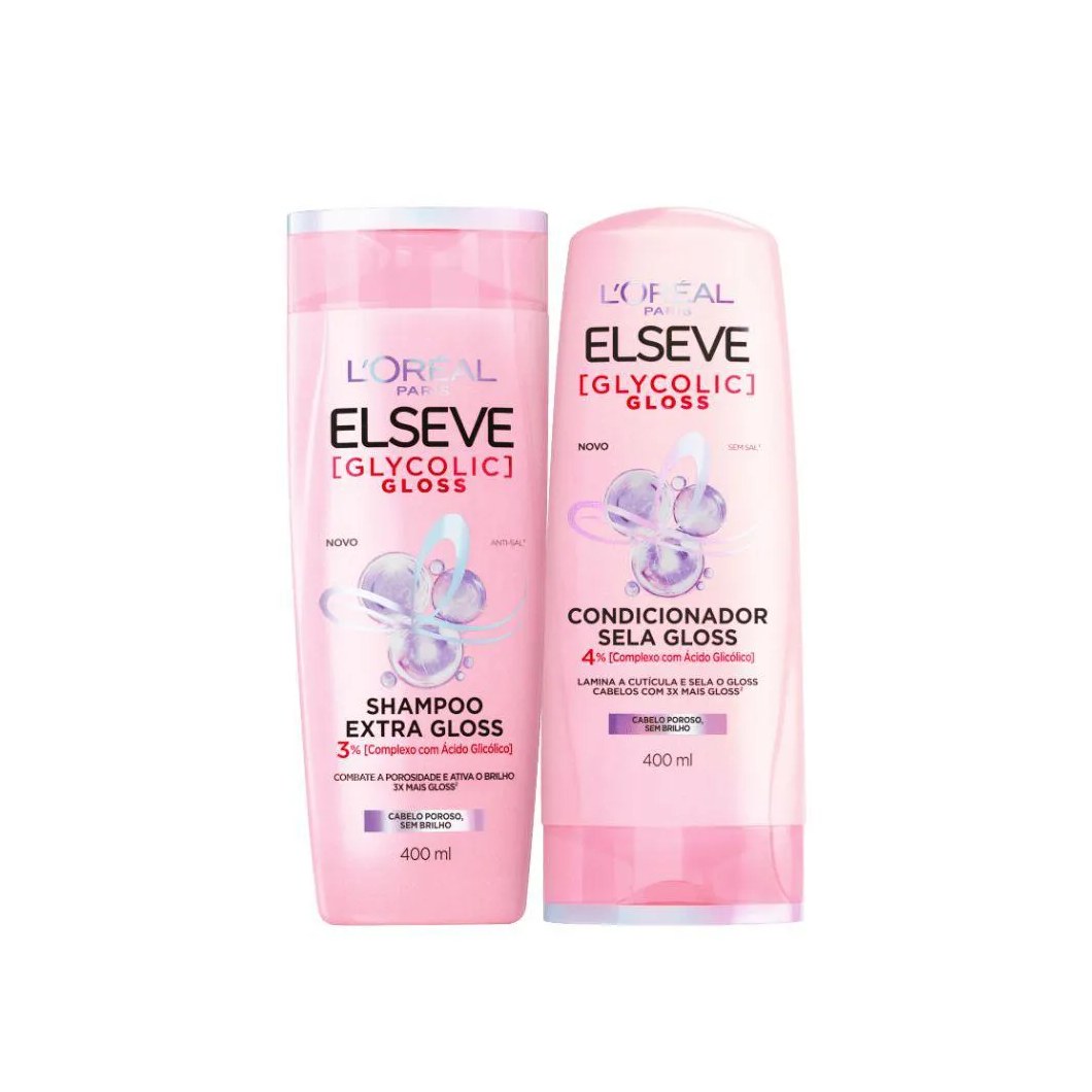 Kit Elseve L’oréal Paris Glycolic (2 Produtos)