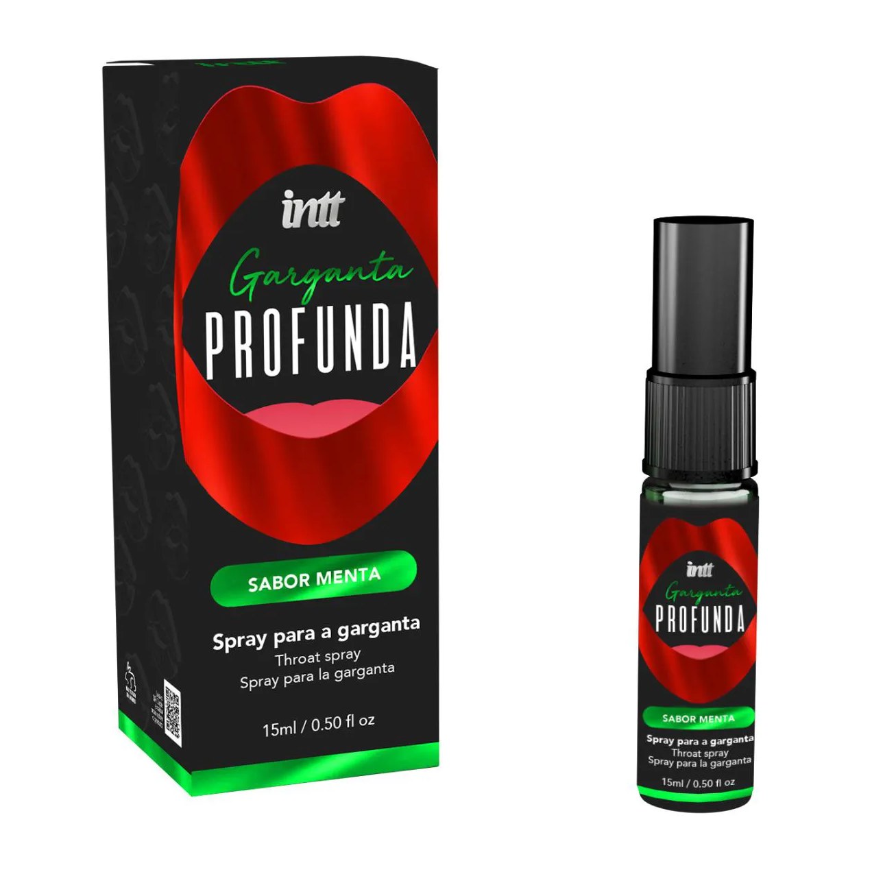Garganta Profunda Spray Dessensibilizante 15ml - Intt Menta