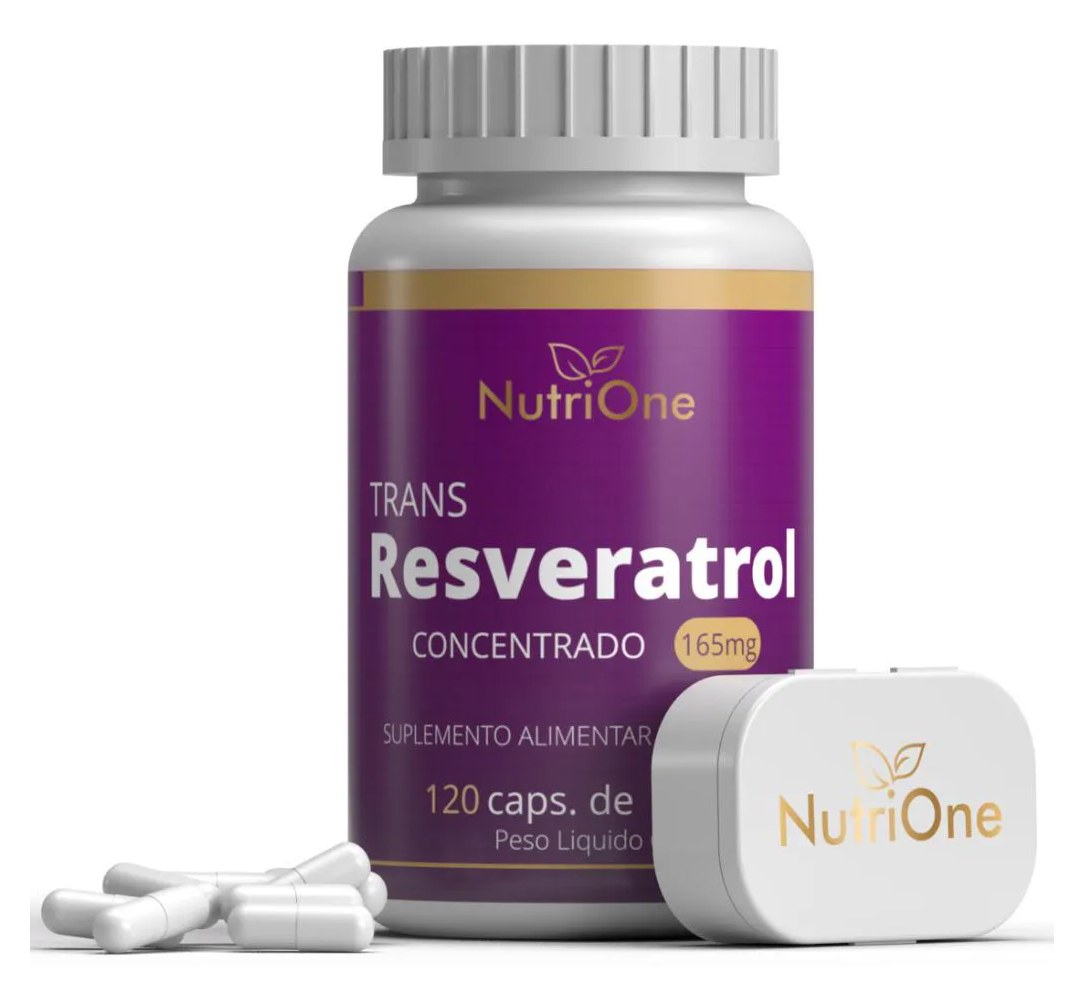 Trans-Resveratrol Concentrado 500Mg 120 Capsulas - Nutrione