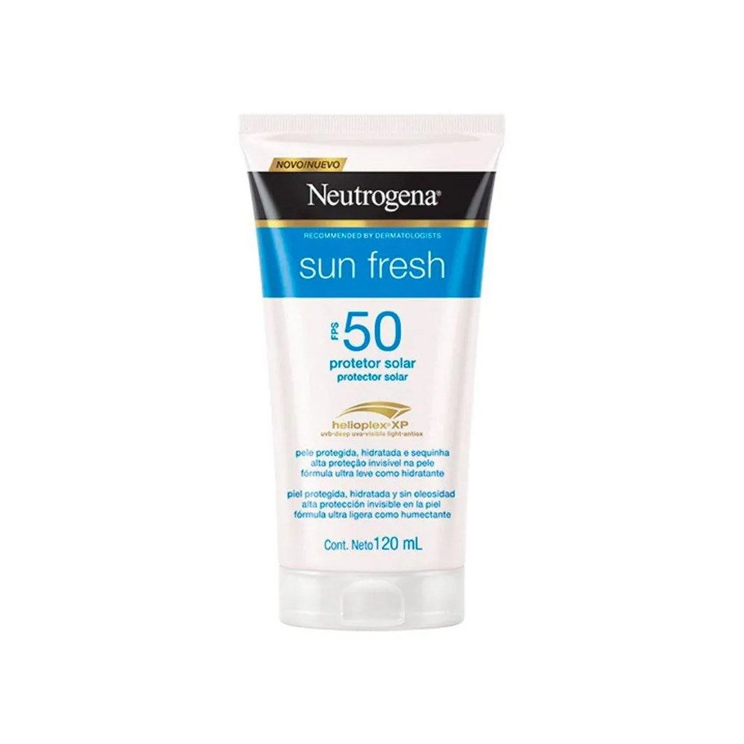 Bronzeador Netrogena Sun Fresh Fps 50 120ml