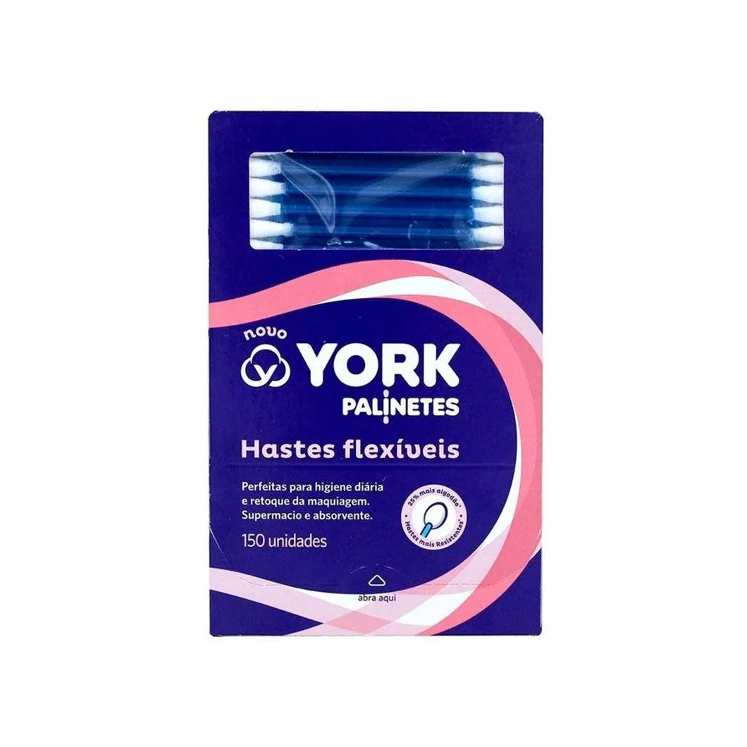 Hastes Flexíveis Palinete York C/150un