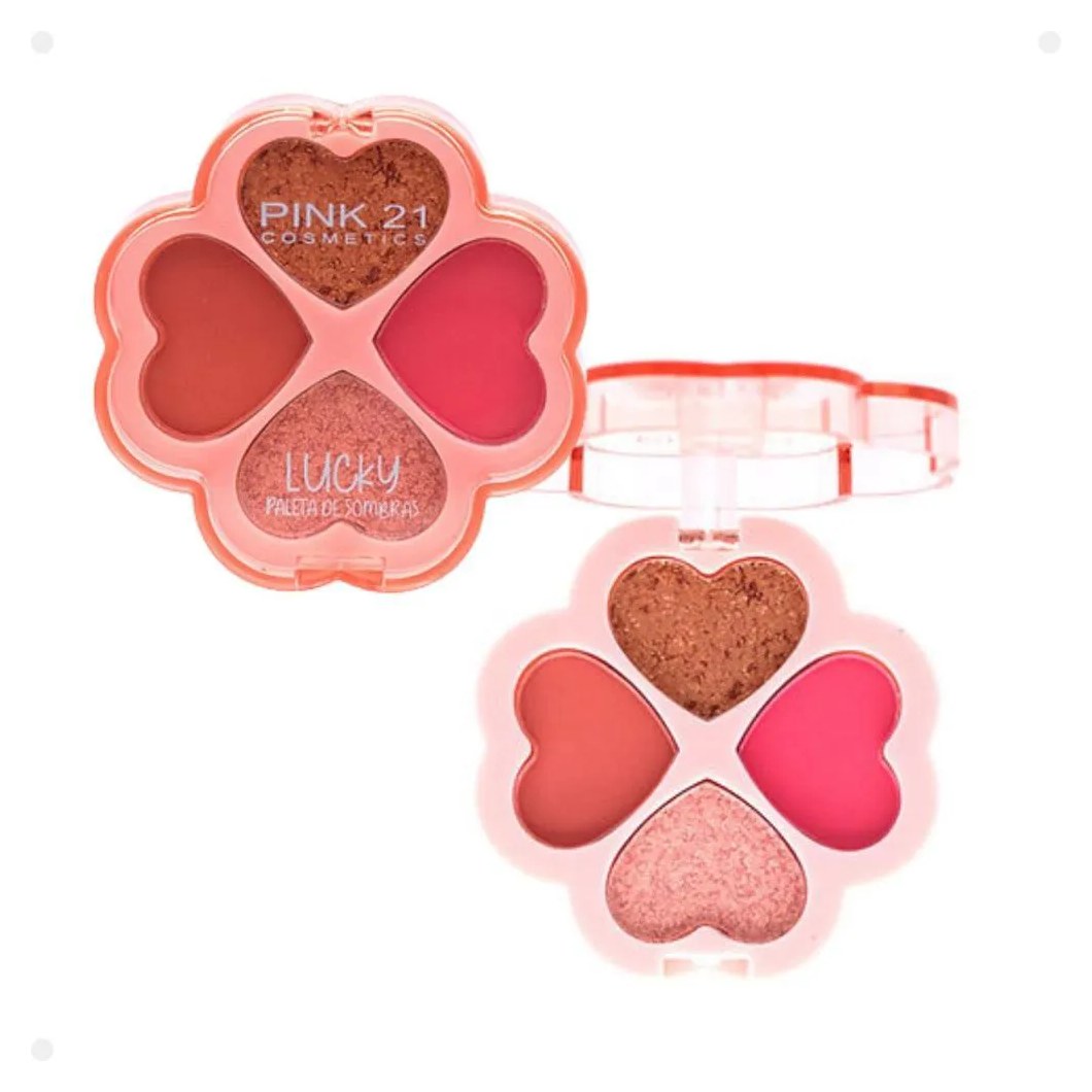 Paleta de Sombras Pink 21 Lucky 01