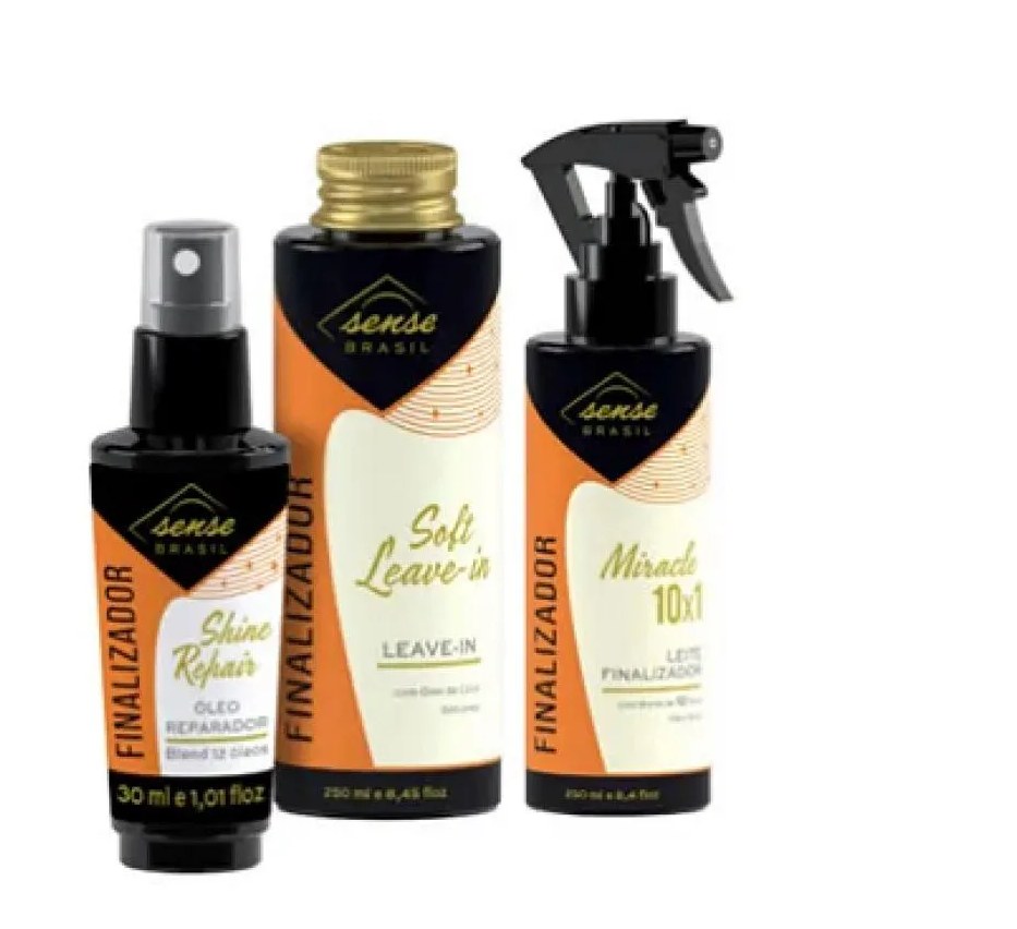Finalizadores Sense Brasil Trio (03 Produtos)