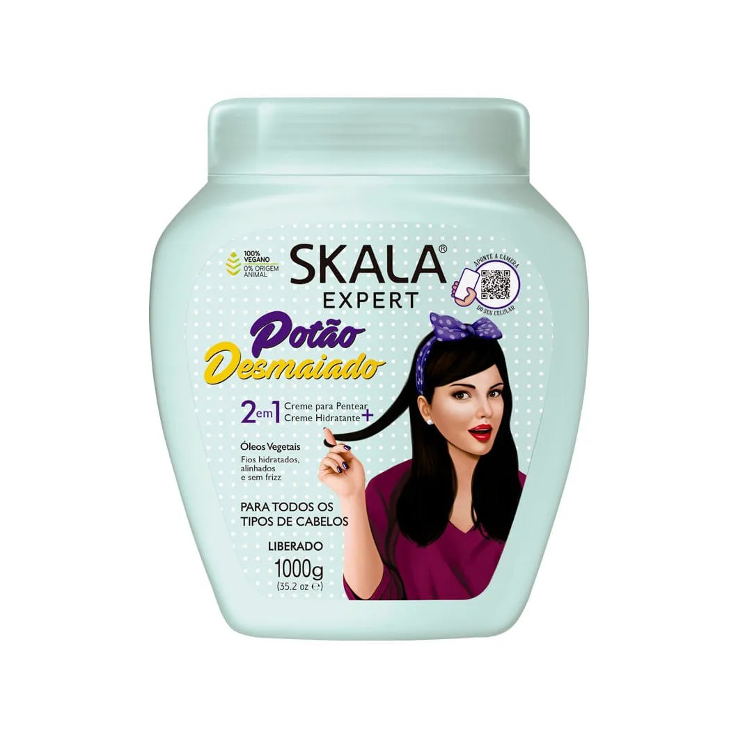 Creme De Tratamento Skala Expert Potao Desmaiado 2 Em 1 1000gr