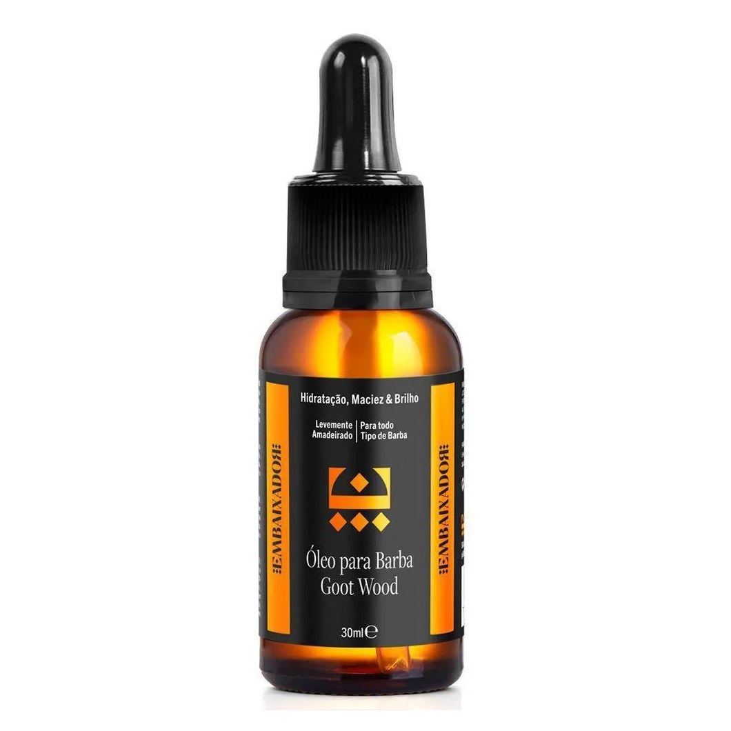 Kit 01 Óleo para Barba Goot Wood + 01 Balm Goot Wood Embaixador 120ml