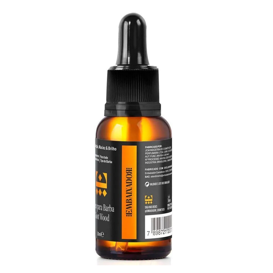 Kit 01 Óleo para Barba Goot Wood + 01 Balm Goot Wood Embaixador 120ml