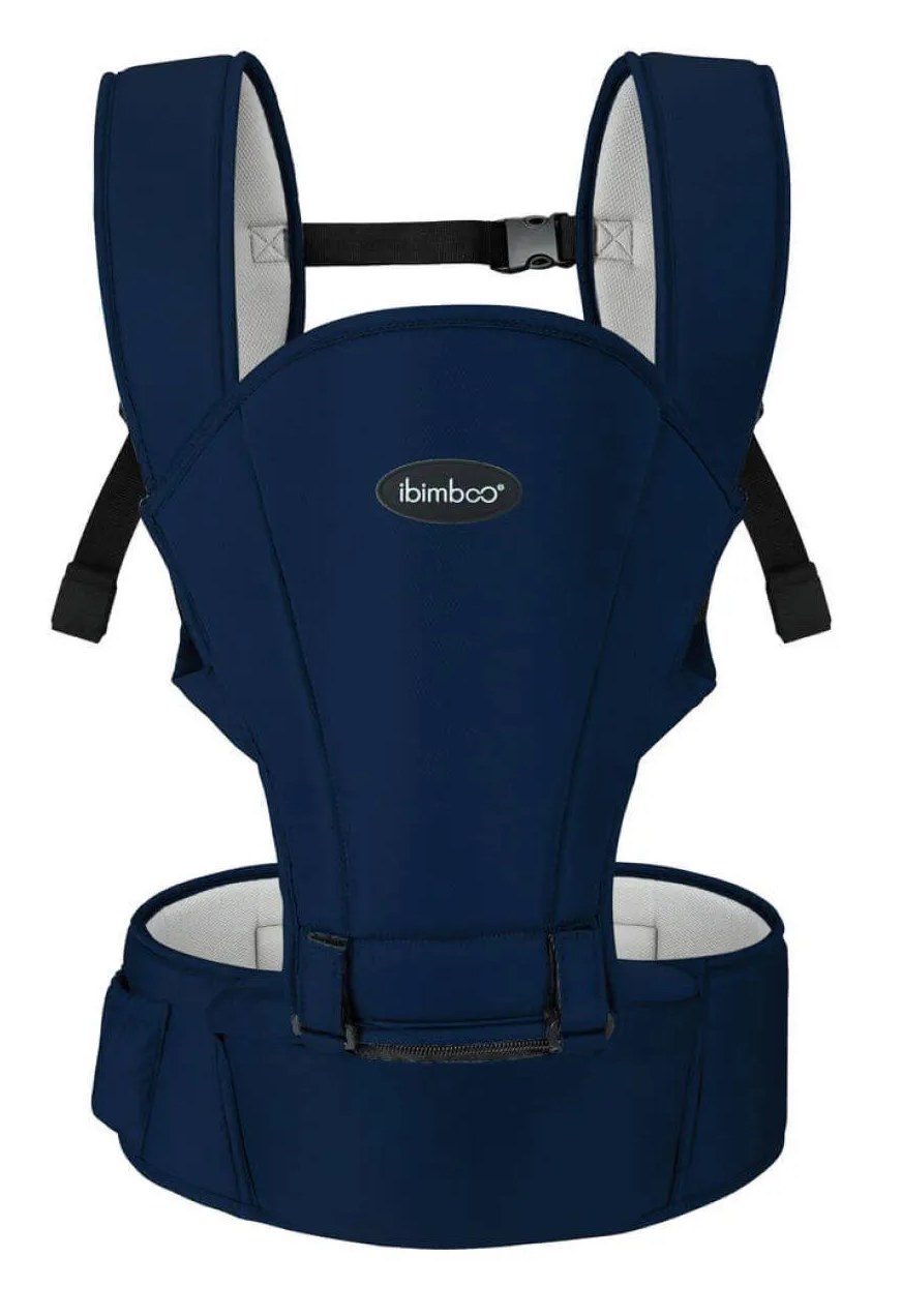 Canguru Básico Avançado 5 em 1 Navy Blue 15kg - Ibimboo