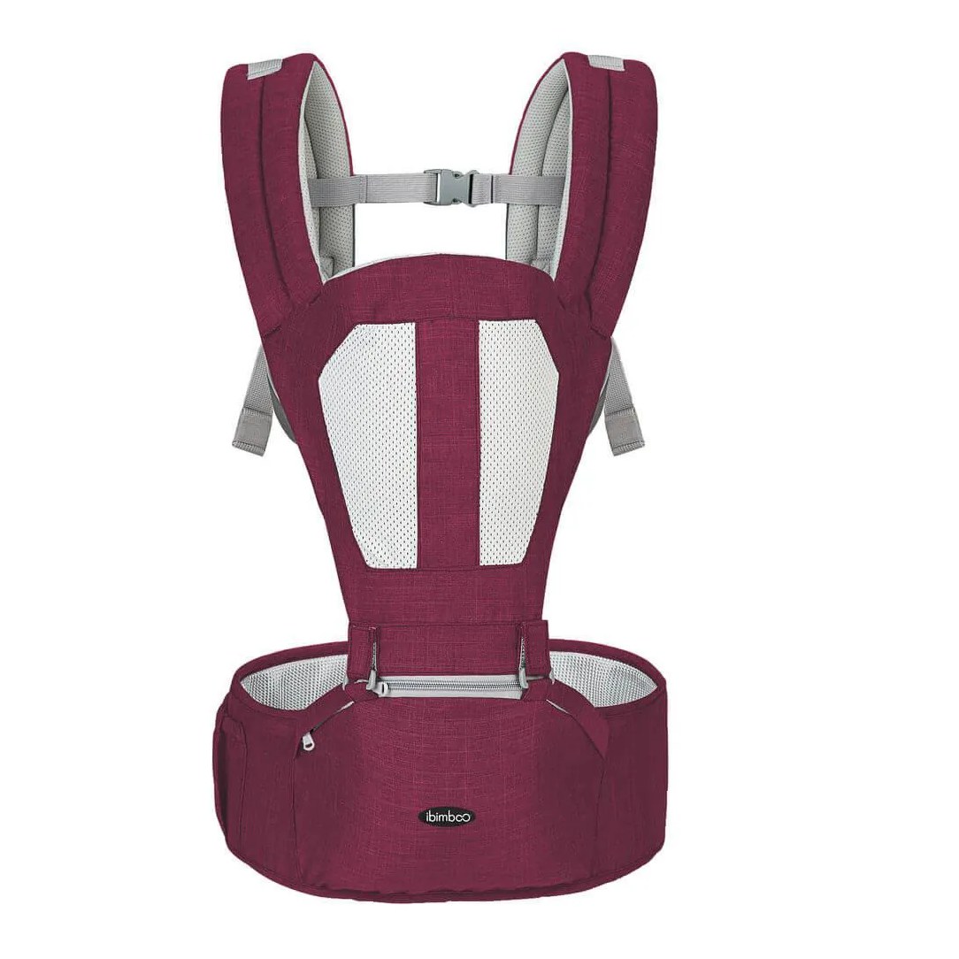 Canguru 5 em 1 Ergonômico Marsala (antigo Rosa Escuro) 15kg - Ibimboo