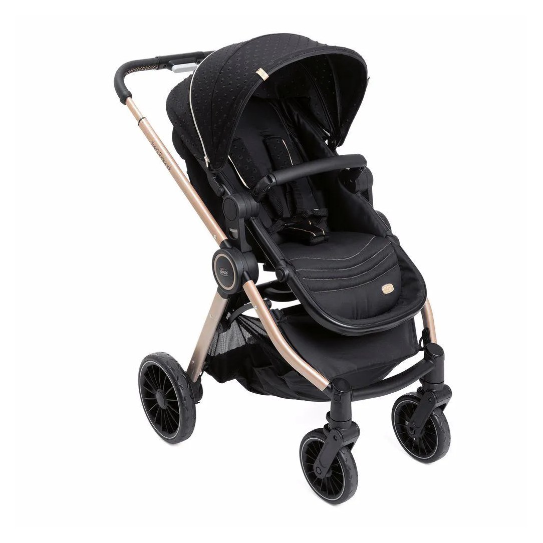 CARRINHO DE BEBê BEST FRIEND PRO CHICCO BLACK RE LUX