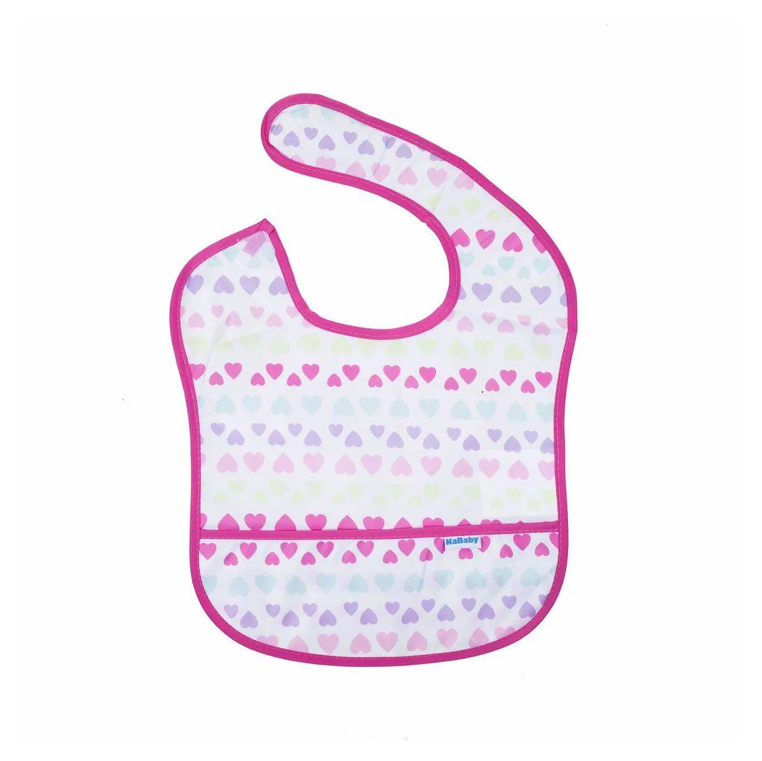 Babador Standard Coração Kababy Rosa