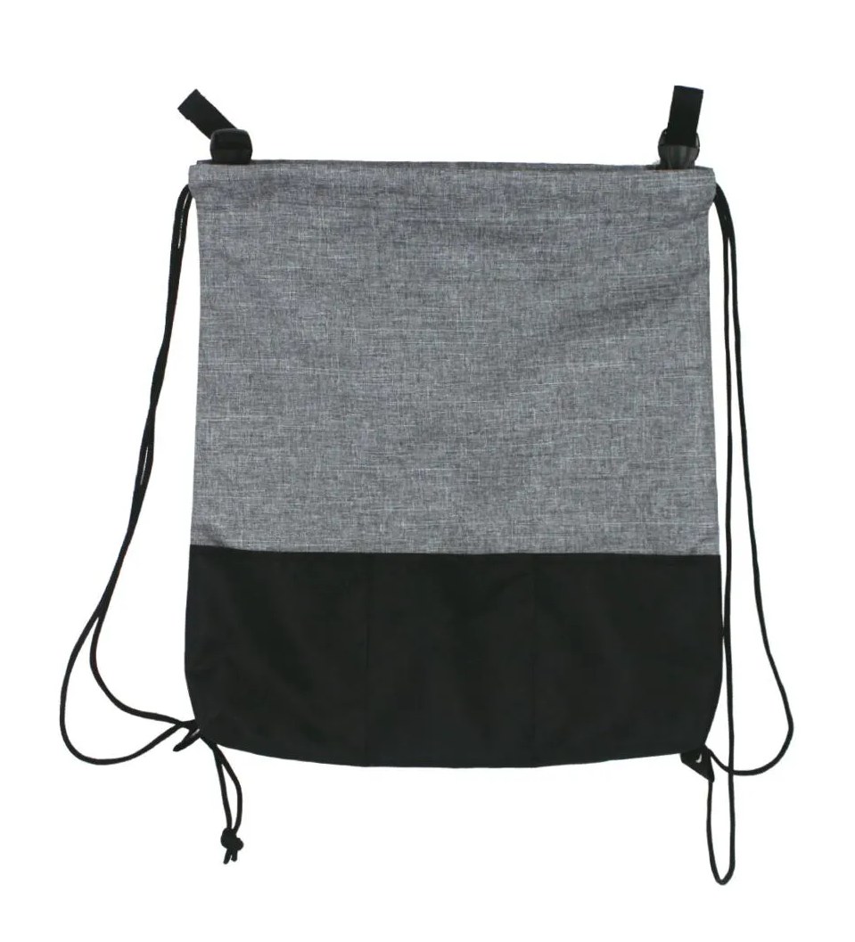 Bolsa para Carrinho Sempre-seco 2 em 1 Kababy Cinza e Preto