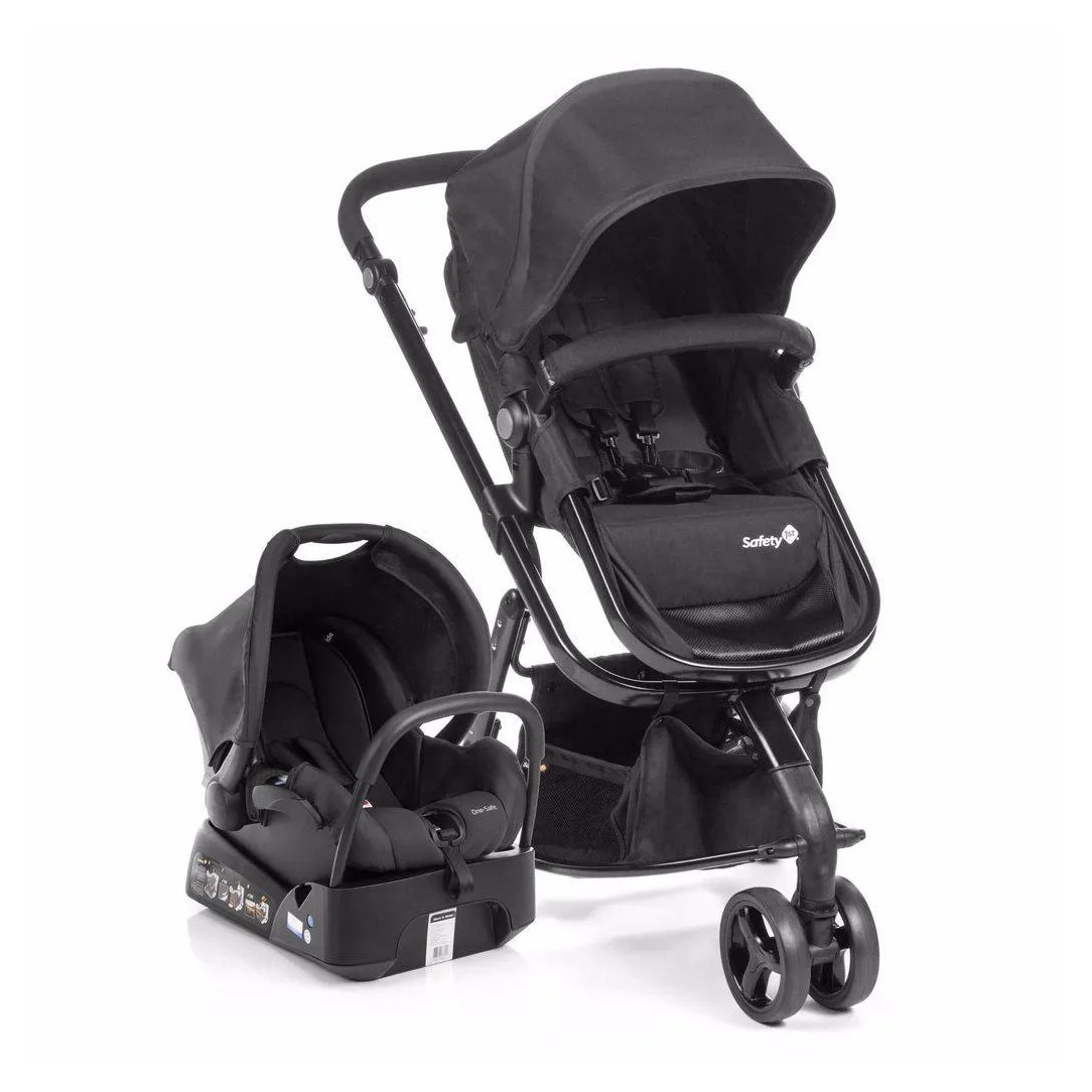 Travel System Mobi Full Black Safety 1st