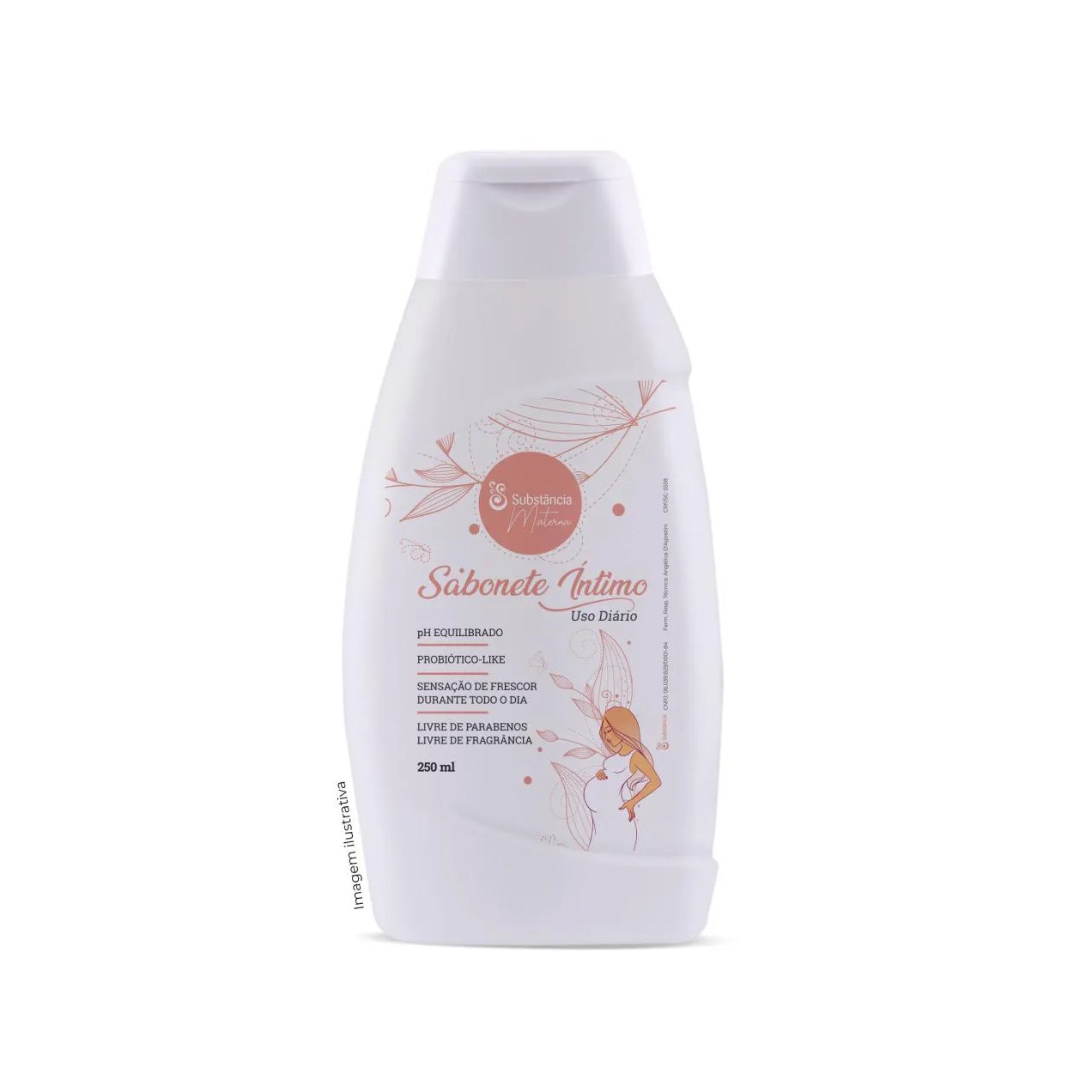 Sabonete Líquido Para Higiene Íntima Feminina - 250 Ml