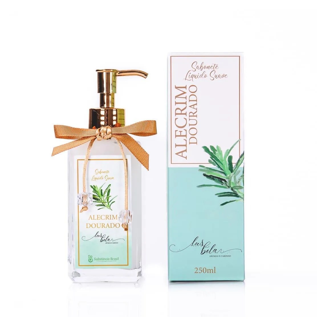 Sabonete Líquido Suave Alecrim Dourado - 250 Ml